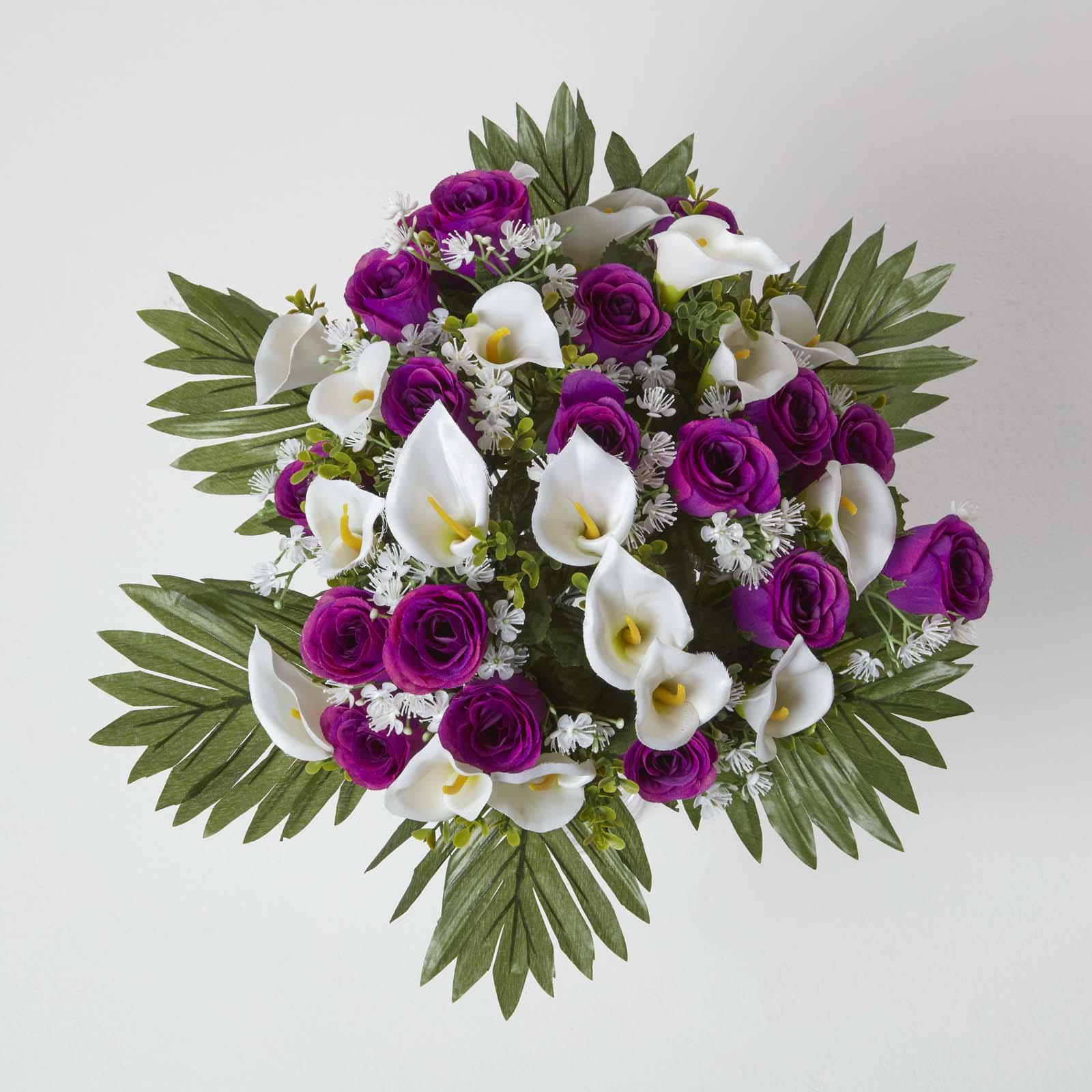 Artificial Fake Flowers Bouquet Arrangement Home Wedding Party Garden-Decor - Picture 25 of 38