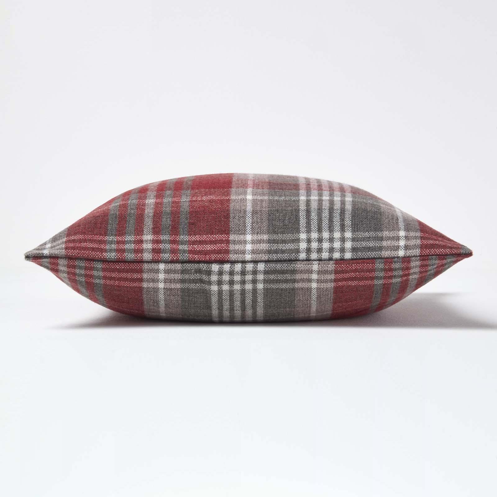 Tartan Check 100% Cotton and Polyester Sofa or Settee Cushion Covers Washable - Picture 43 of 50