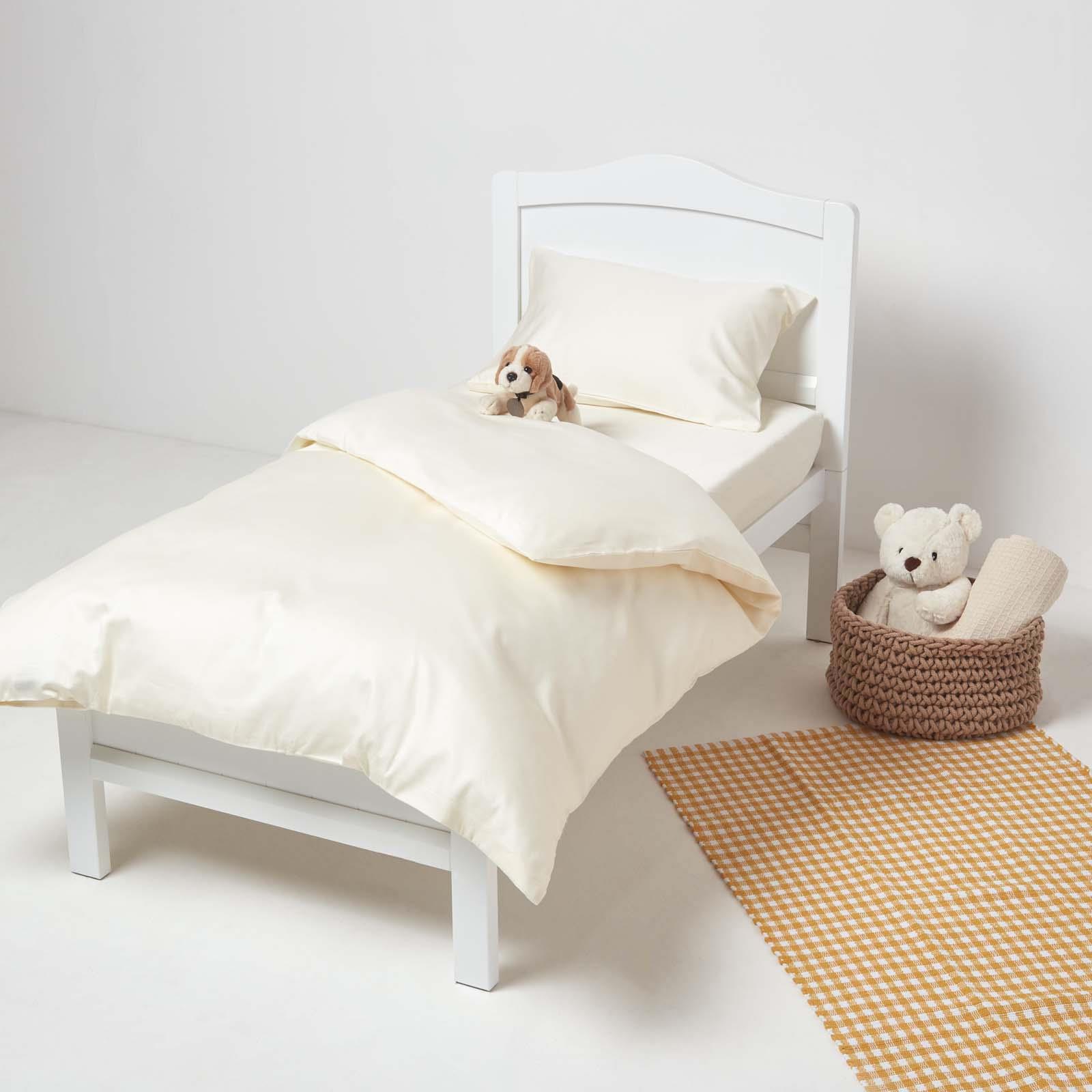 Funda de almohada de algodón orgánico 40 x 60 cm par 400TC 600TC equivalente - Imagen 5 de 11