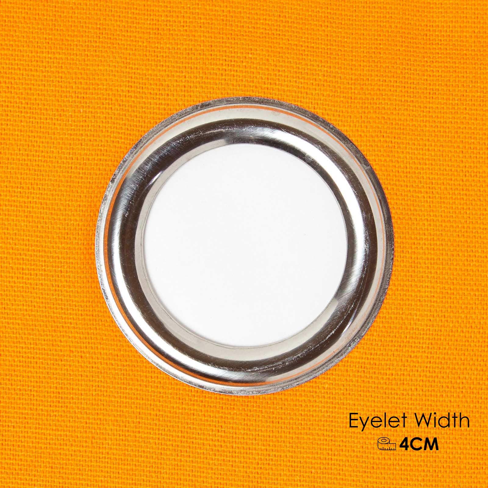 Plain Dyed Heavy Cotton Curtain Eyelet Ready Made Ring Top White, Blue, Grey - Picture 66 of 83
