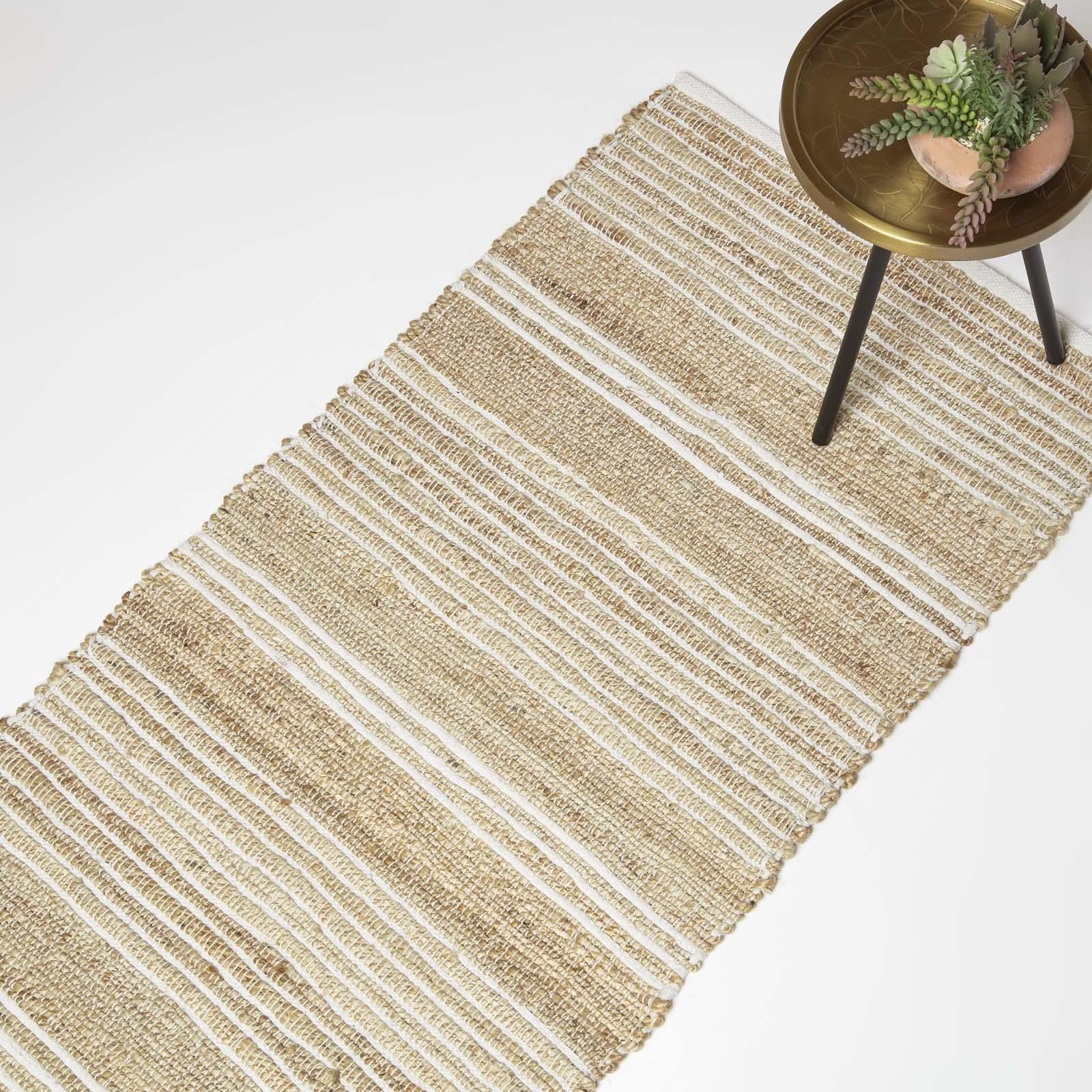 Hand Woven Multi Coloured Rugs and Hall Runners in Decorative Geometric Pattern - Picture 38 of 51