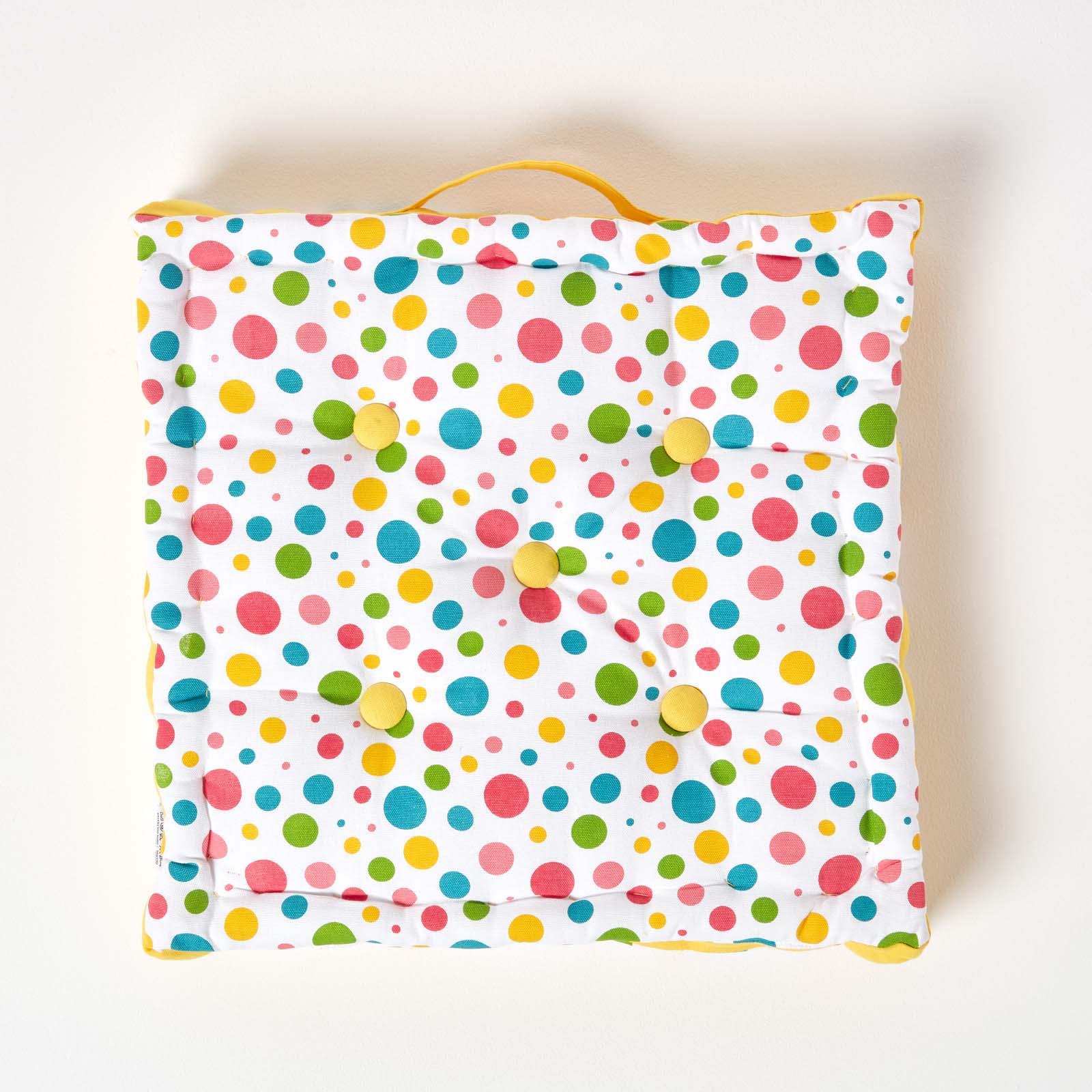 Cotton Floral Floor Cushions Large Kids Garden Dining Chair Seat Pad Booster - Picture 28 of 57