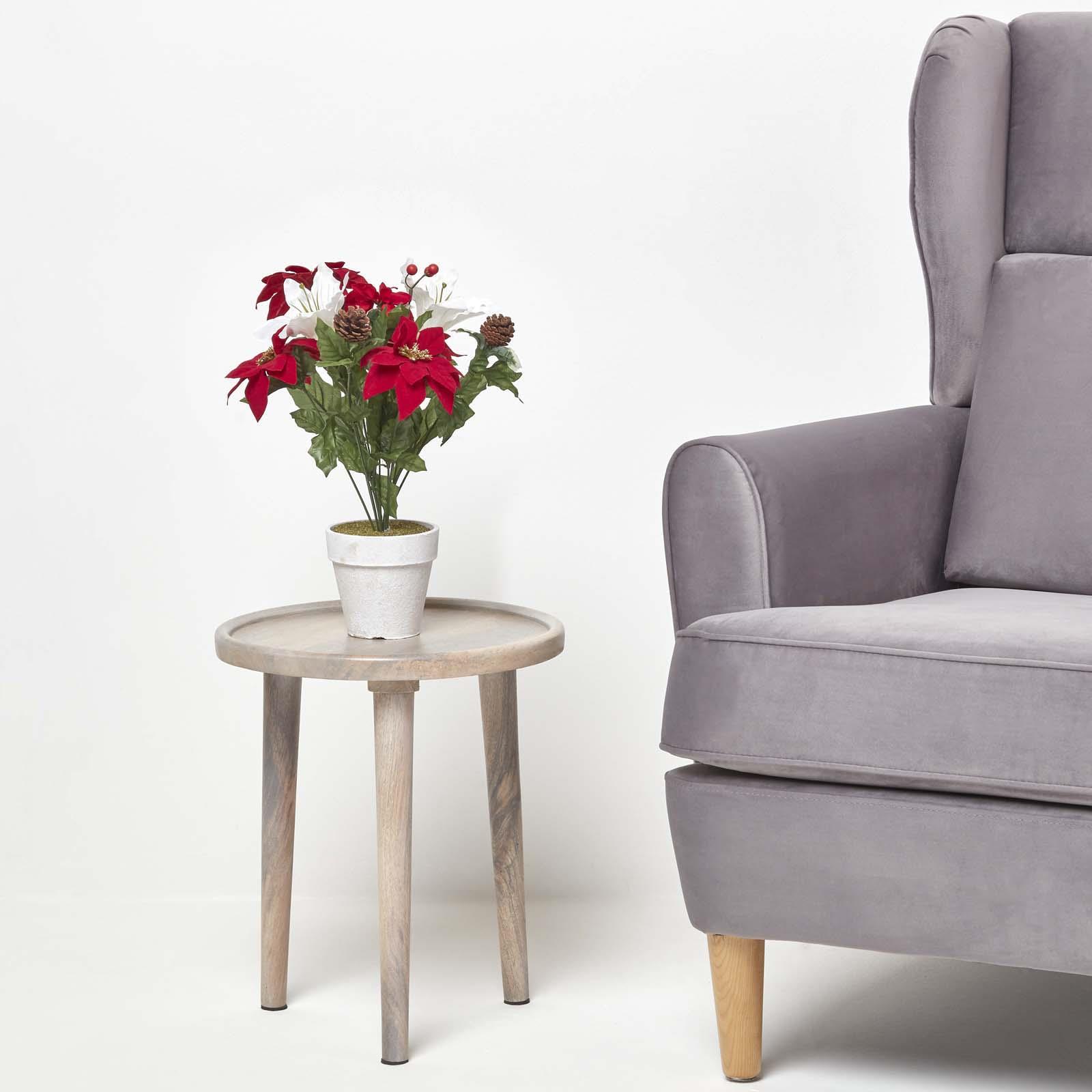 Stella Di Natale Winter Rose.Fiori Di Natale Bianco Stella Di Natale E Satinata Bucaneve Accordo Decorativi Ebay