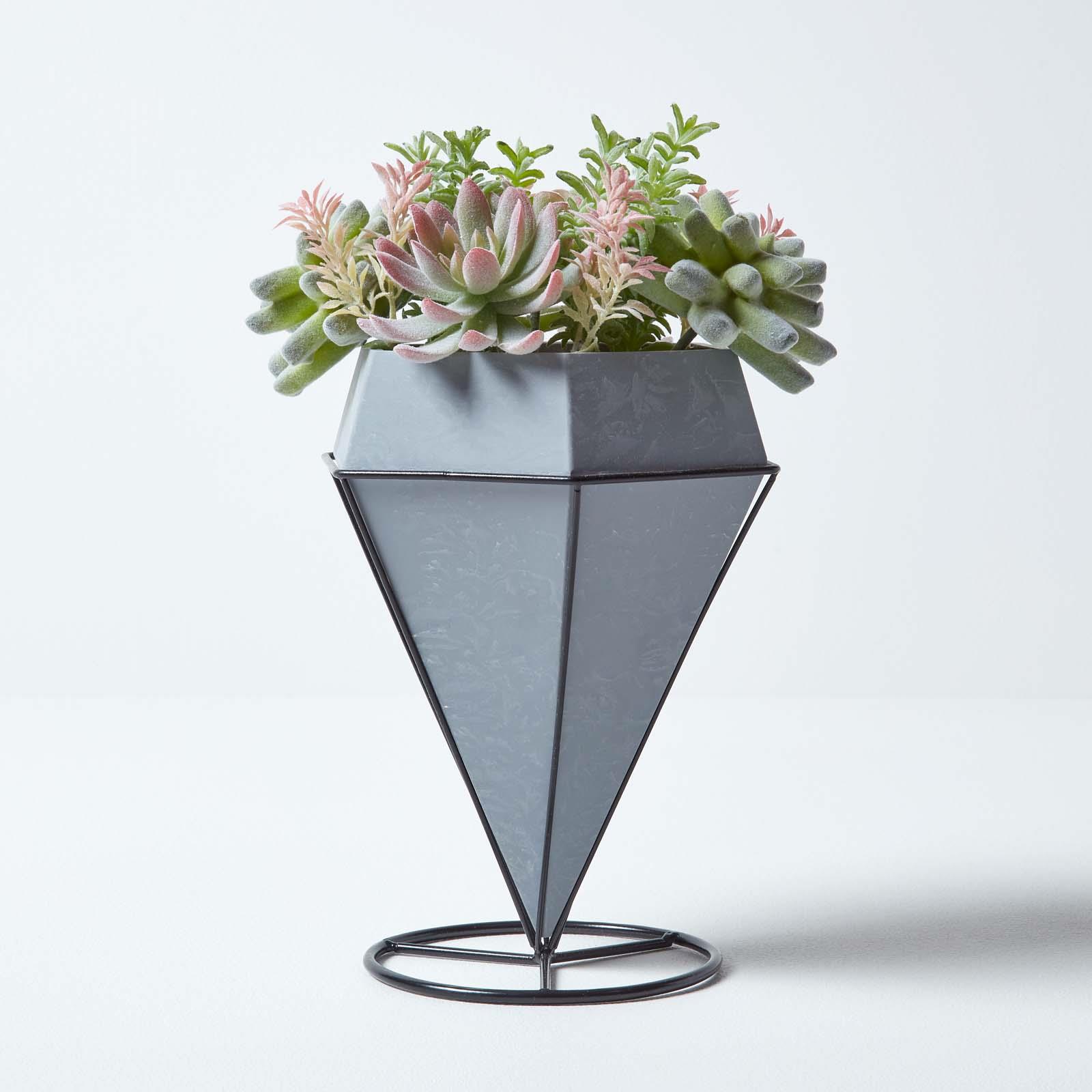 Artificial Succulent Plant Cactus/Cacti in Decorative Pot For Home/Office Décor - Picture 36 of 200