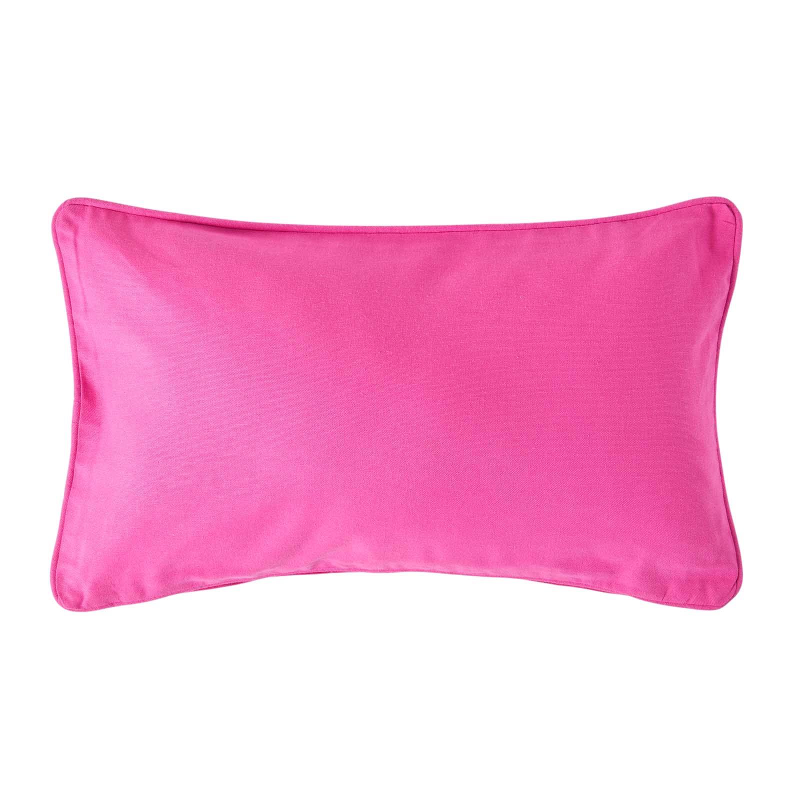 Homescapes 100 Cotton Plain Cushion Covers Square Rectangular Washable