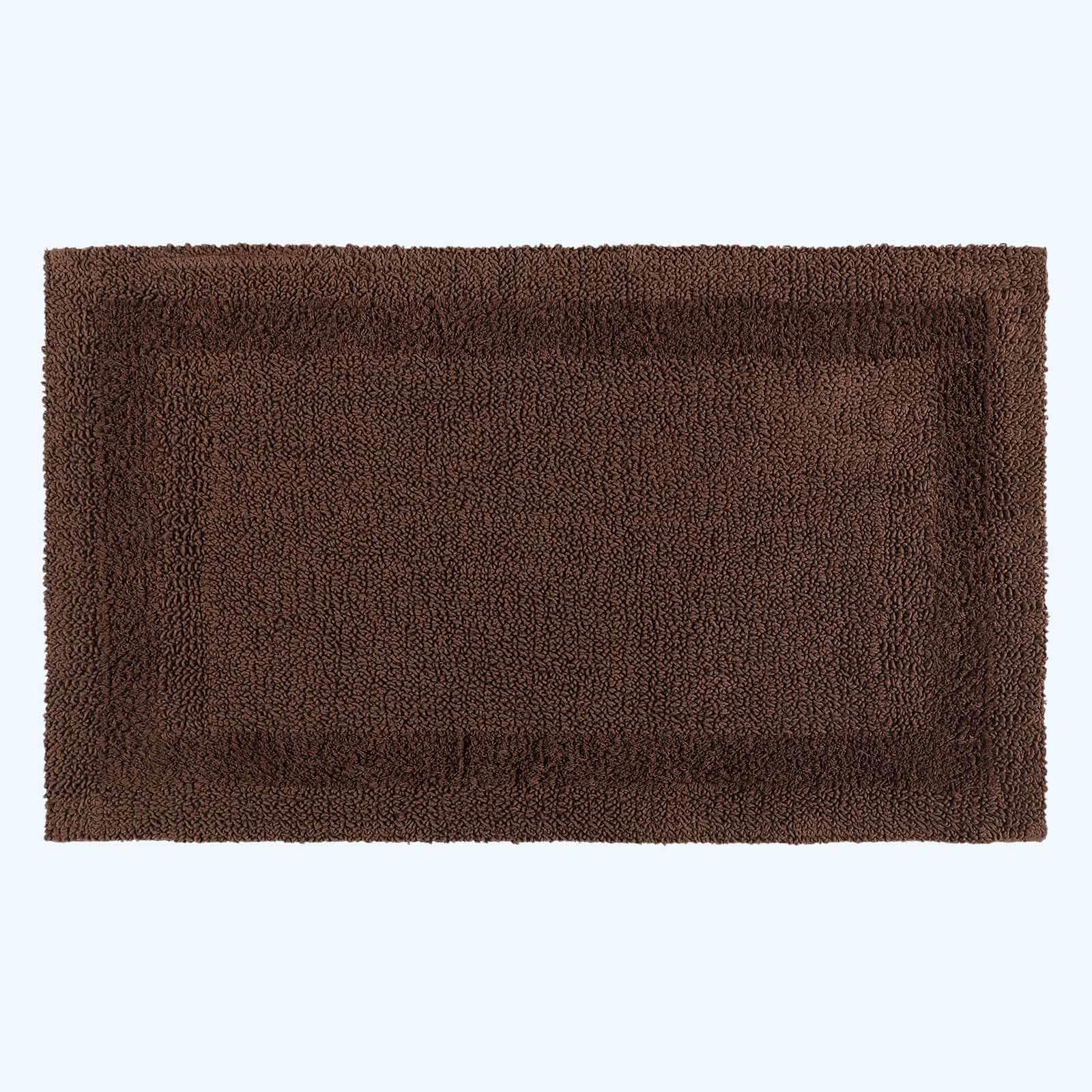 100% Cotton Luxury Reversible Extra Large Bath Mat 70x120cm Thick, Soft Non-Slip - Picture 21 of 90