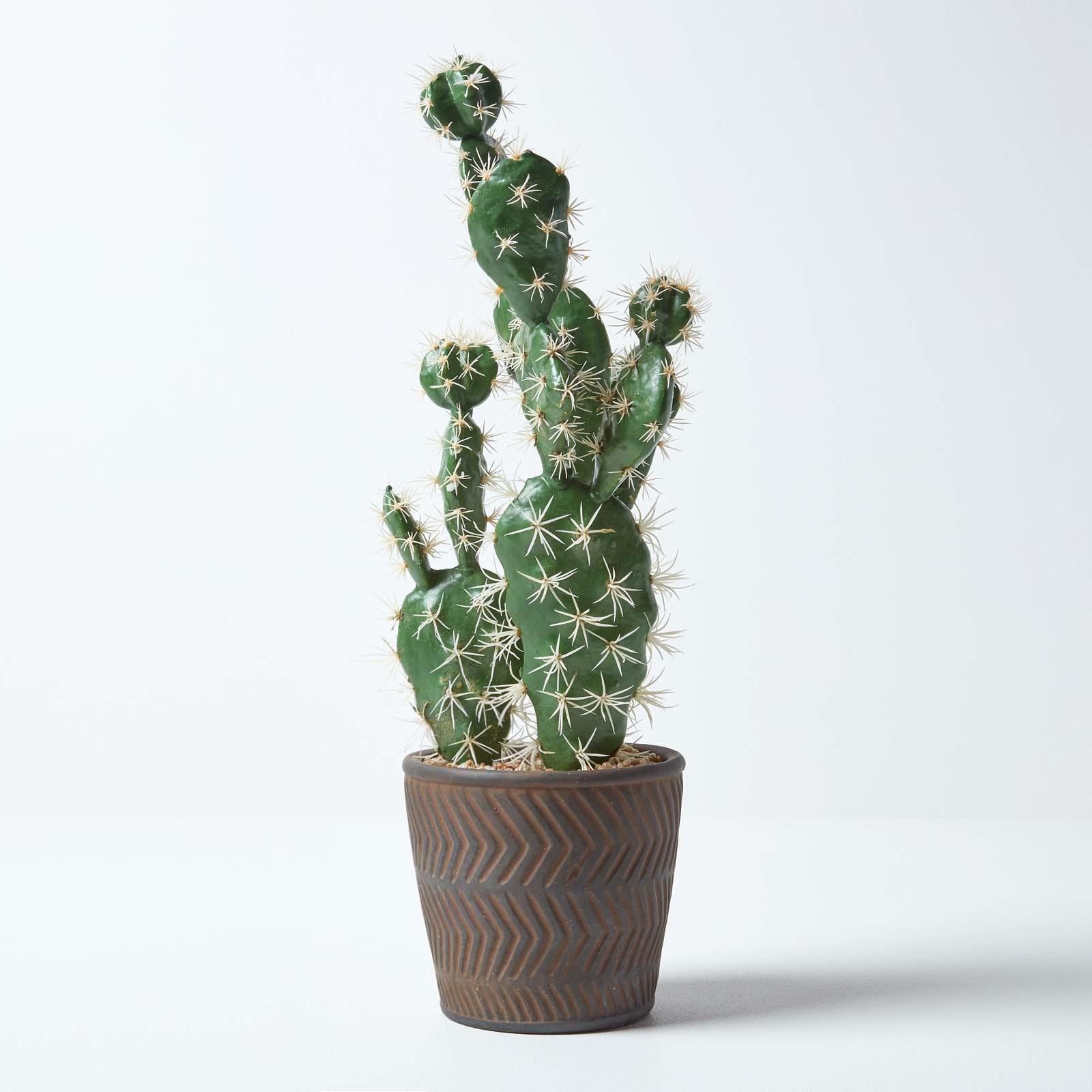 Artificial Succulent Plant Cactus/Cacti in Decorative Pot For Home/Office Décor - Picture 171 of 200