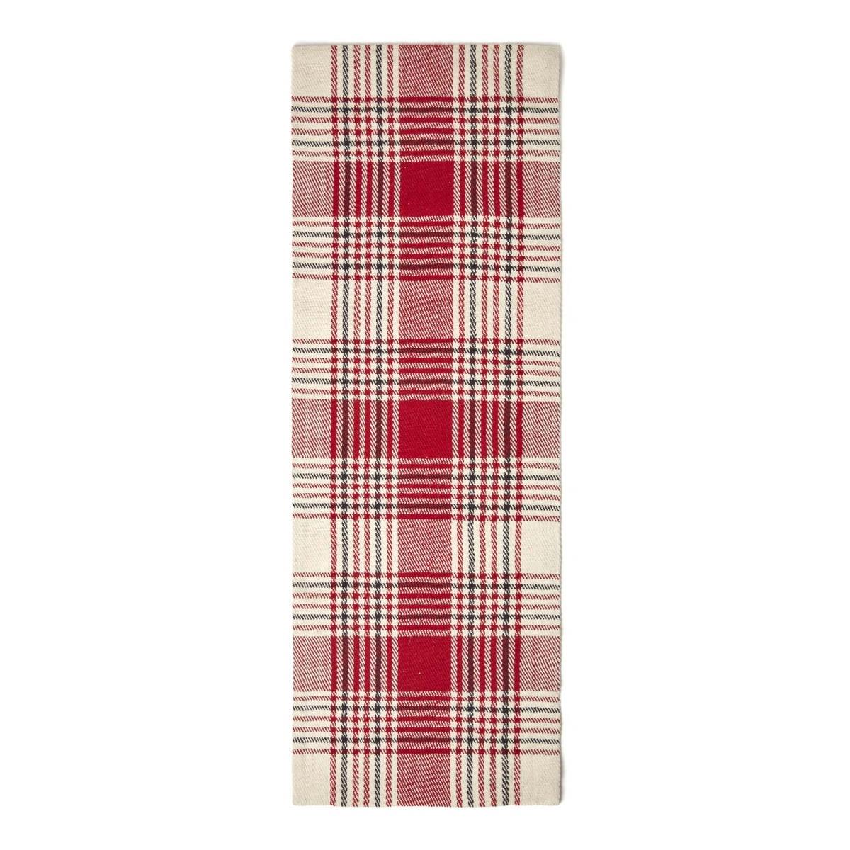 Handwoven 100% Wool Non Slip Rug/Hall Runner Traditional Scottish Tartan Check - Picture 12 of 22