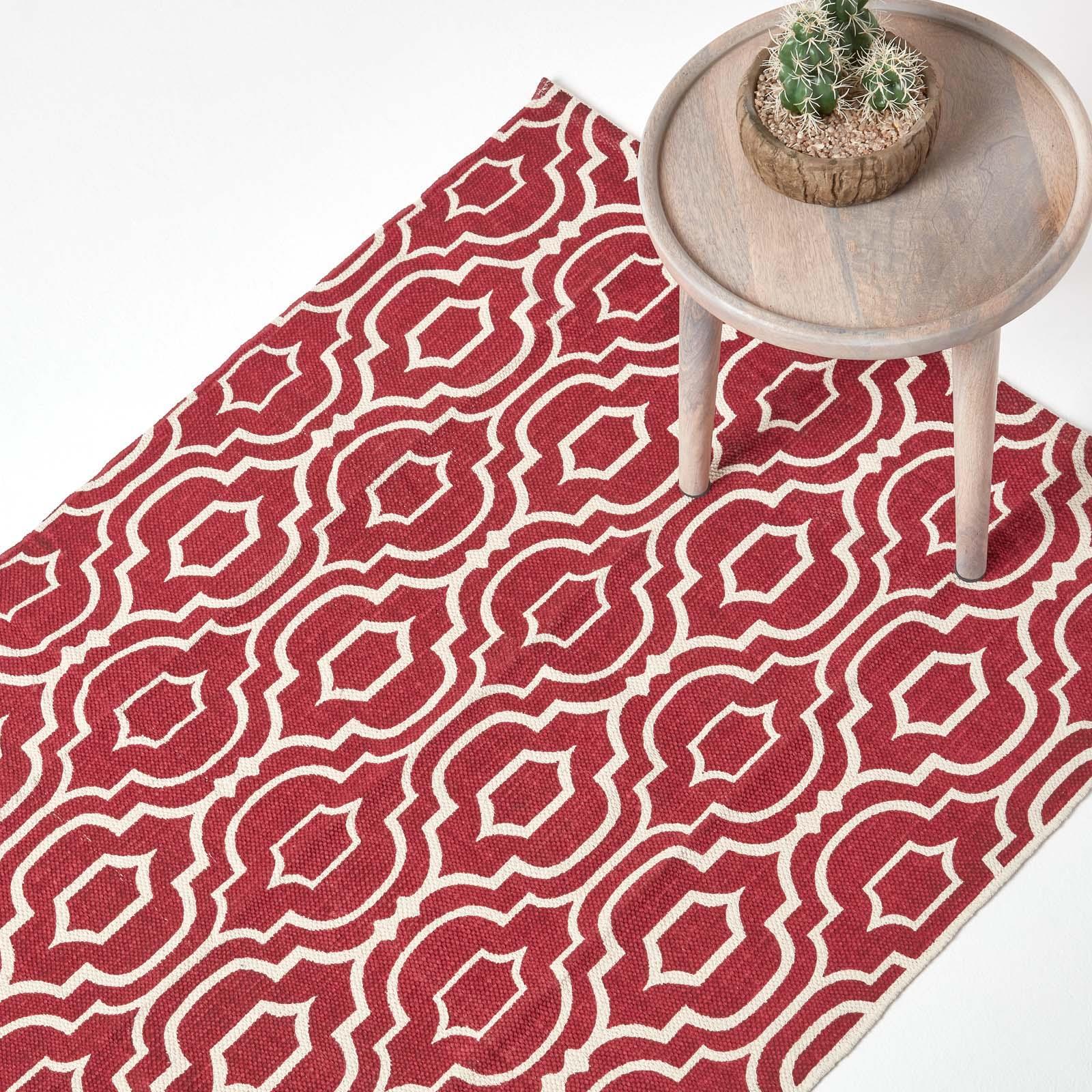 New Small and Extra Large Modern Soft Multi Coloured Geometric Printed Rugs - Picture 43 of 56