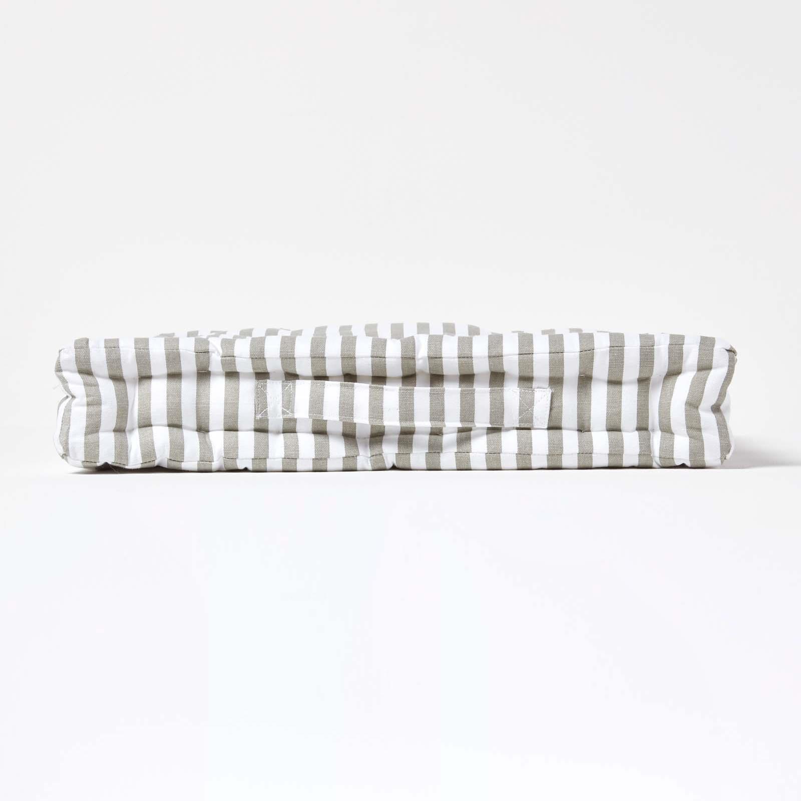 Thick & Thin Stripe Floor Cushion Seat Pad Riser Dining Chair Booster Cushion - Picture 36 of 55