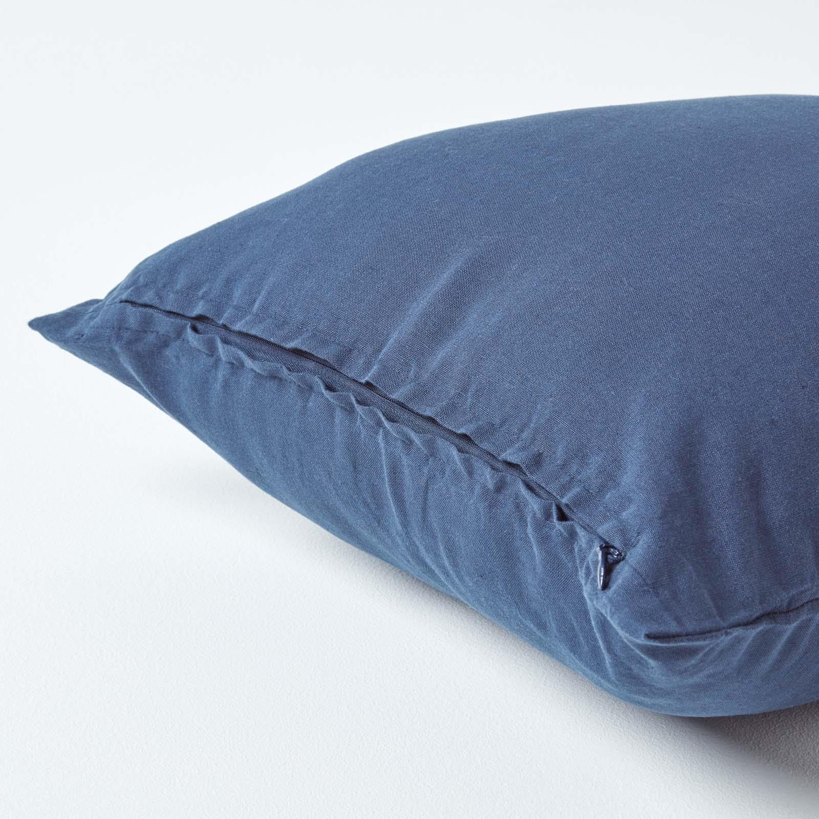 Luxury Cotton Linen Plain Soft Continental European Pillowcase - Picture 24 of 27