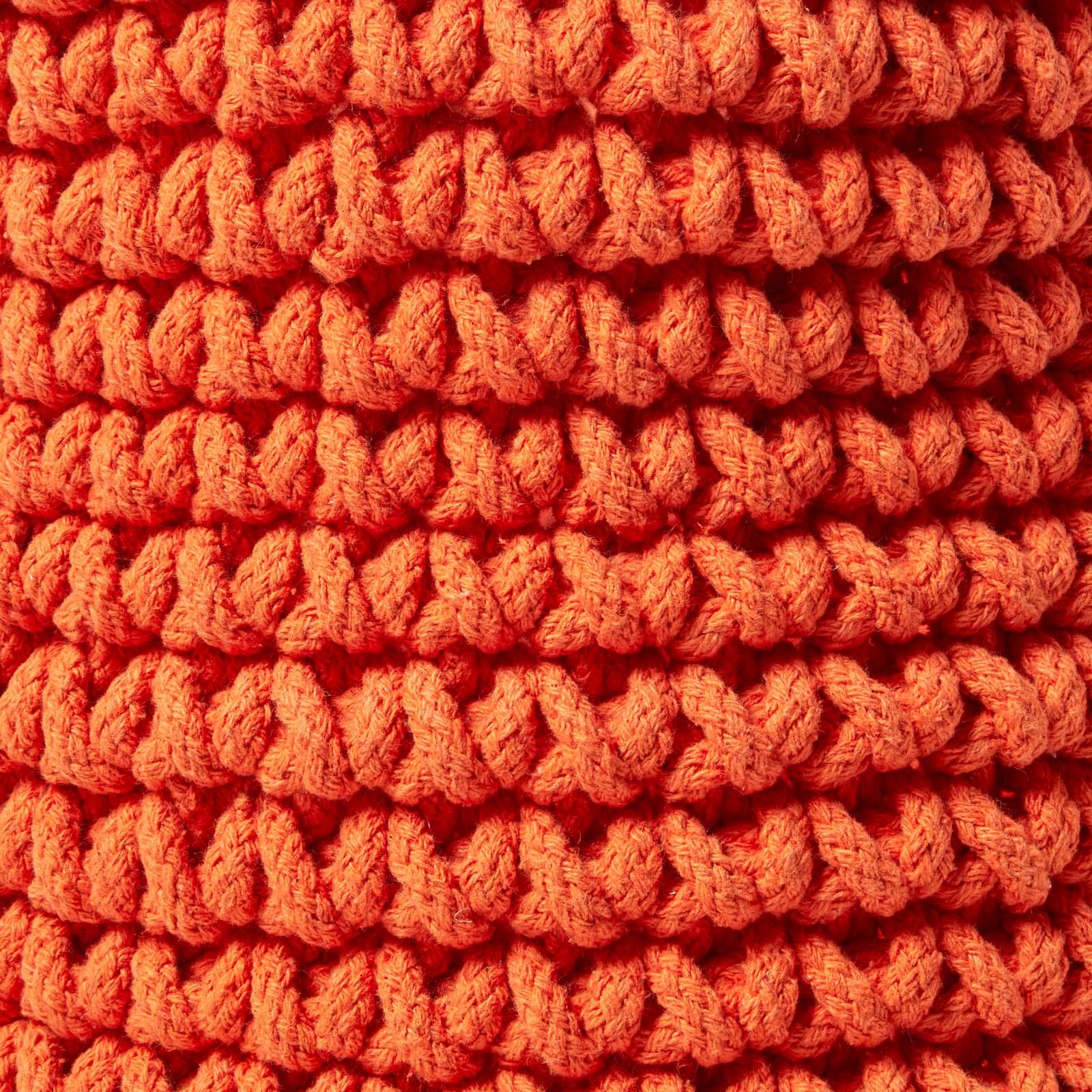 100% Cotton Round Knitted Storage Basket Books & Cloths Storage Handmade Basket - Picture 91 of 135