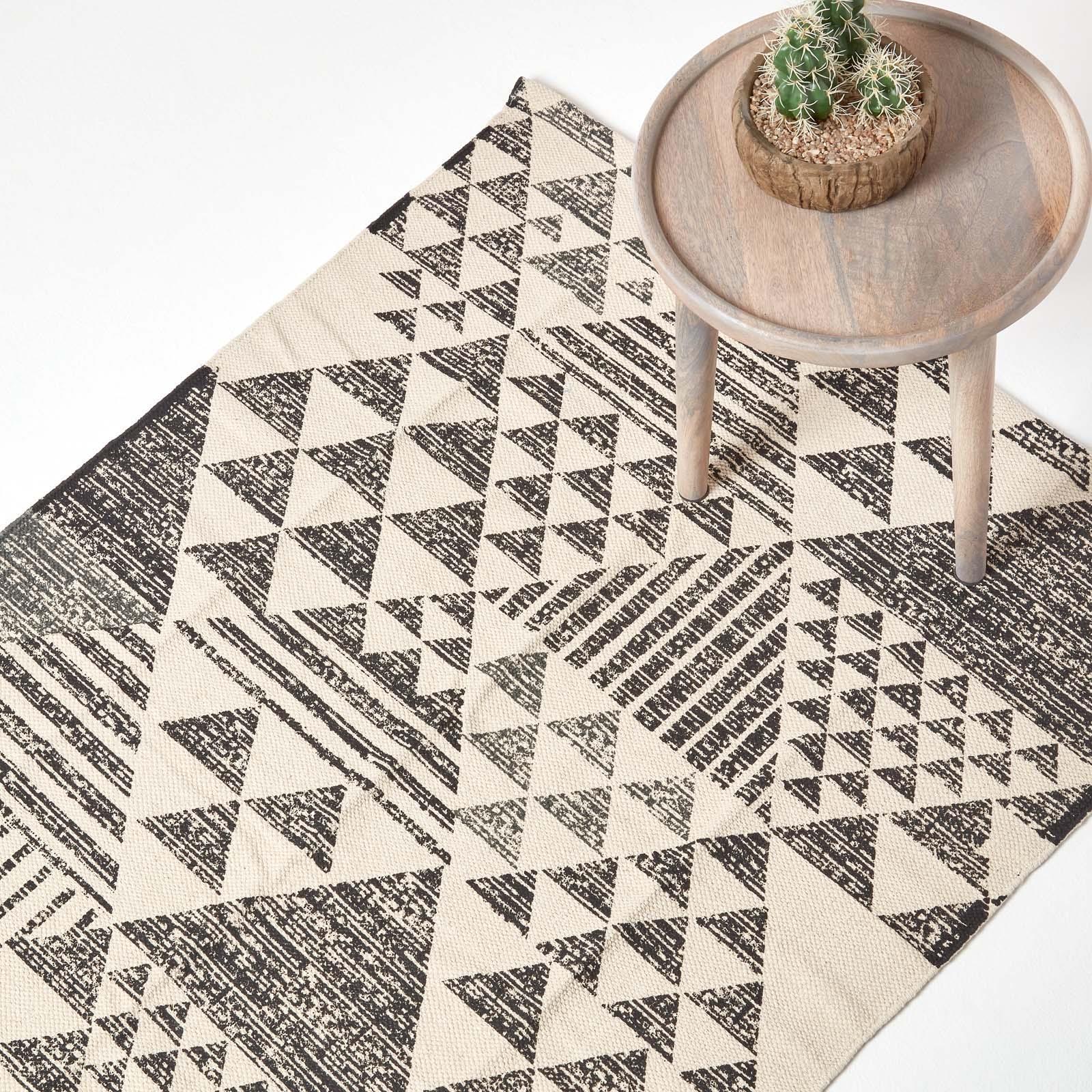 New Small and Extra Large Modern Soft Multi Coloured Geometric Printed Rugs - Picture 9 of 56