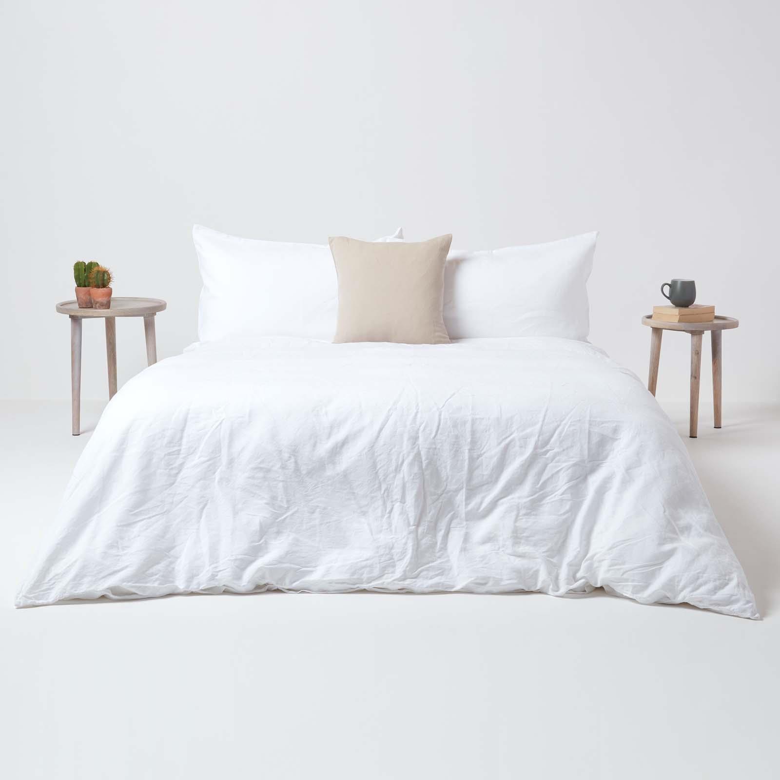 Luxury Cotton Linen Plain Soft Continental European Pillowcase - Picture 21 of 27