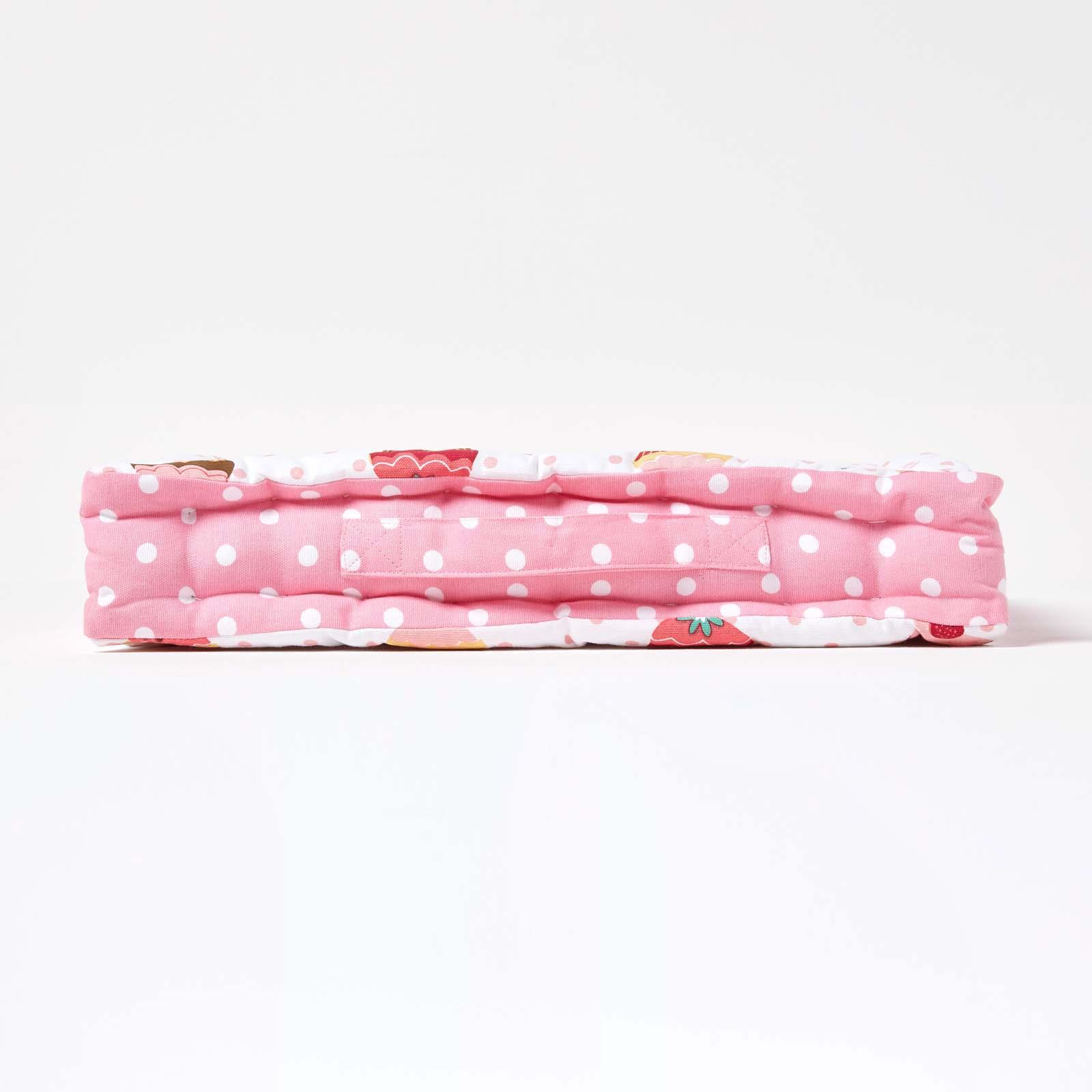 Cotton Floral Floor Cushions Large Kids Garden Dining Chair Seat Pad Booster - Picture 18 of 57