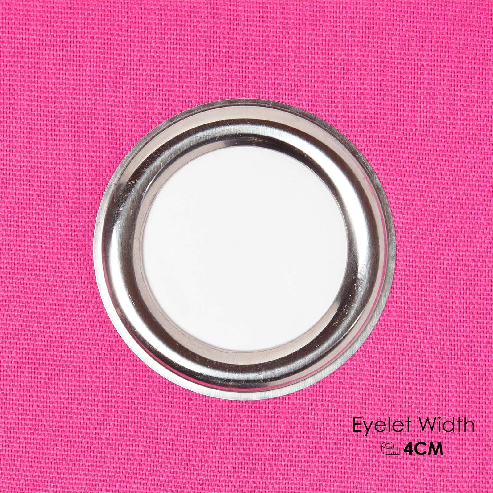 Plain Dyed Heavy Cotton Curtain Eyelet Ready Made Ring Top White, Blue, Grey - Picture 44 of 83