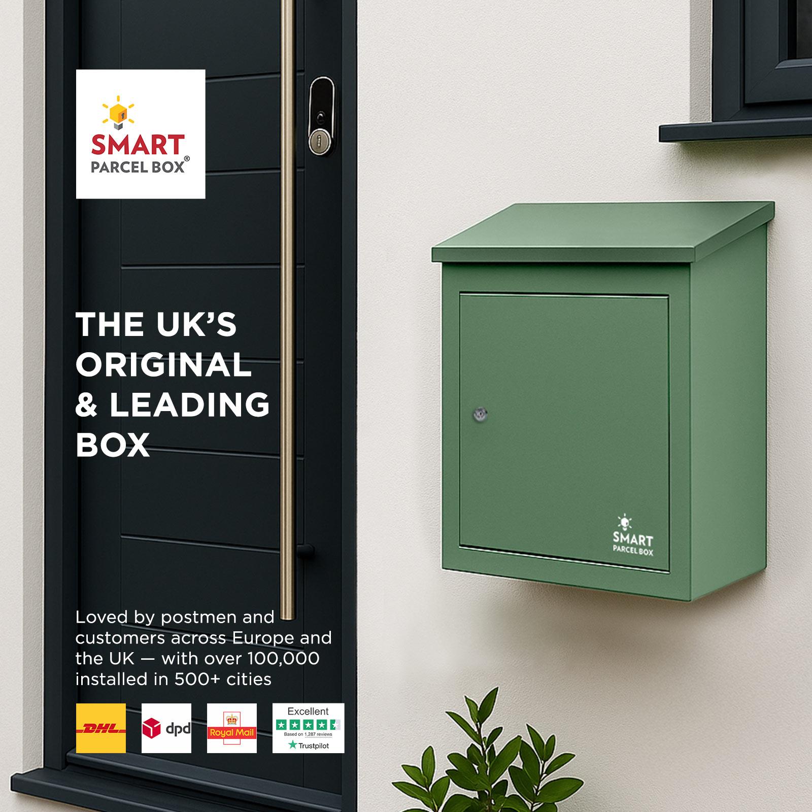 Medium Parcel Delivery Drop Box Lockable Home Storage Letter Post Box - Picture 39 of 64