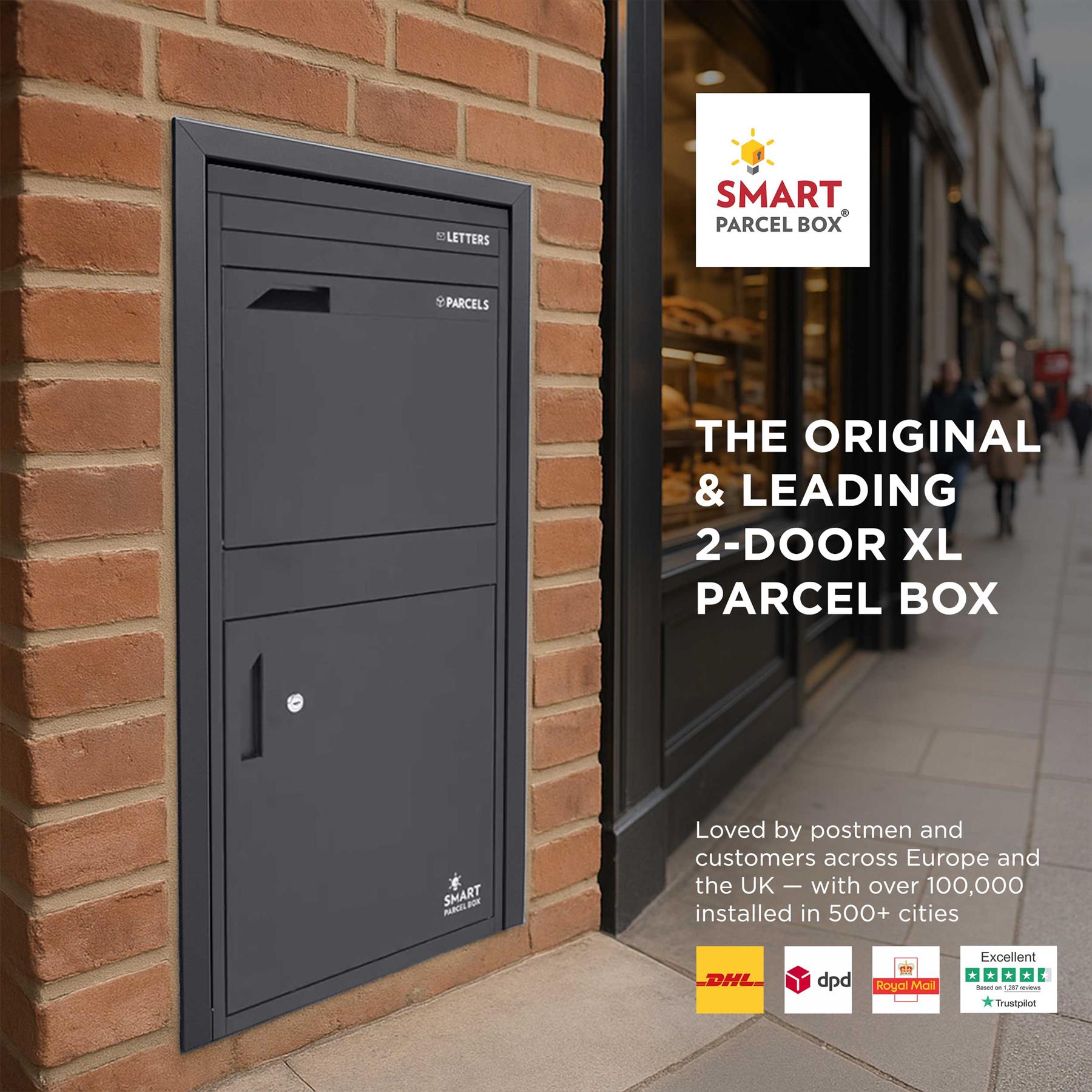 Large/ Extra-Large Front & Rear Access Smart Parcel Box® Special Edition - Picture 4 of 52