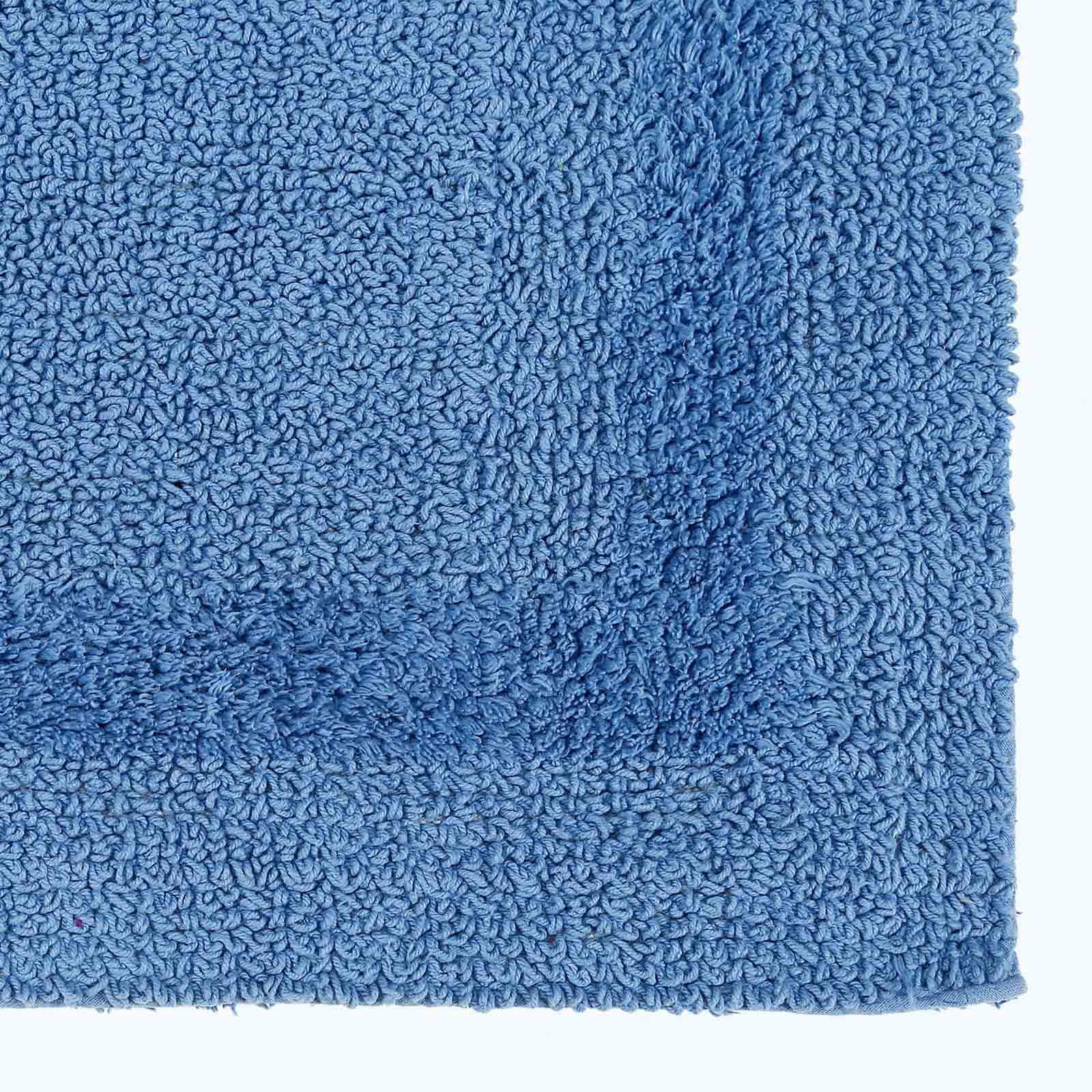 100% Cotton Luxury Reversible Extra Large Bath Mat 70x120cm Thick, Soft Non-Slip - Picture 27 of 90