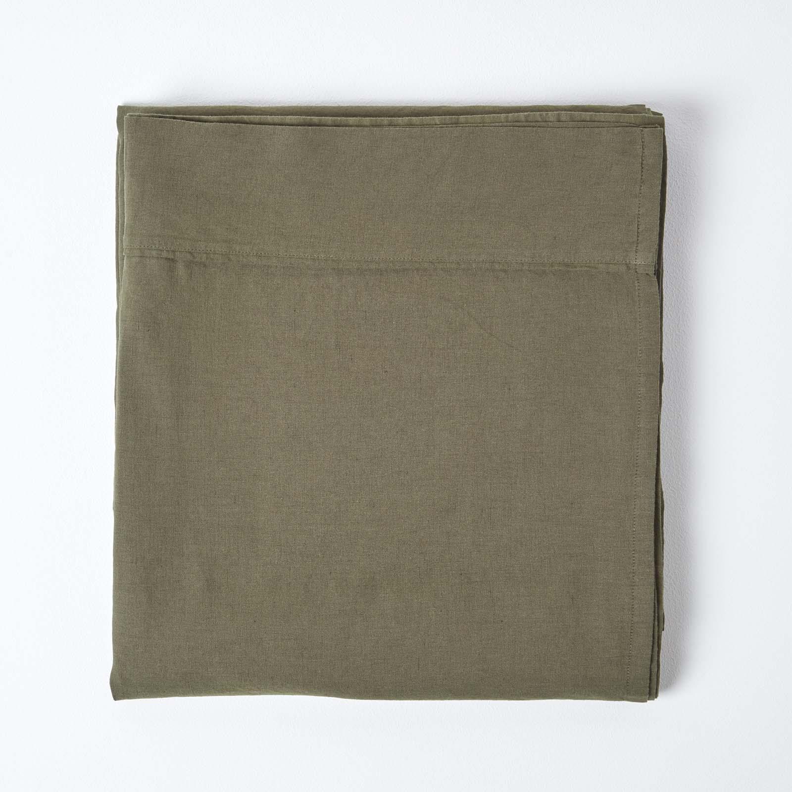 Luxury Soft Linen Plain Flat Sheet Single, Double, King, Super King - Picture 13 of 31