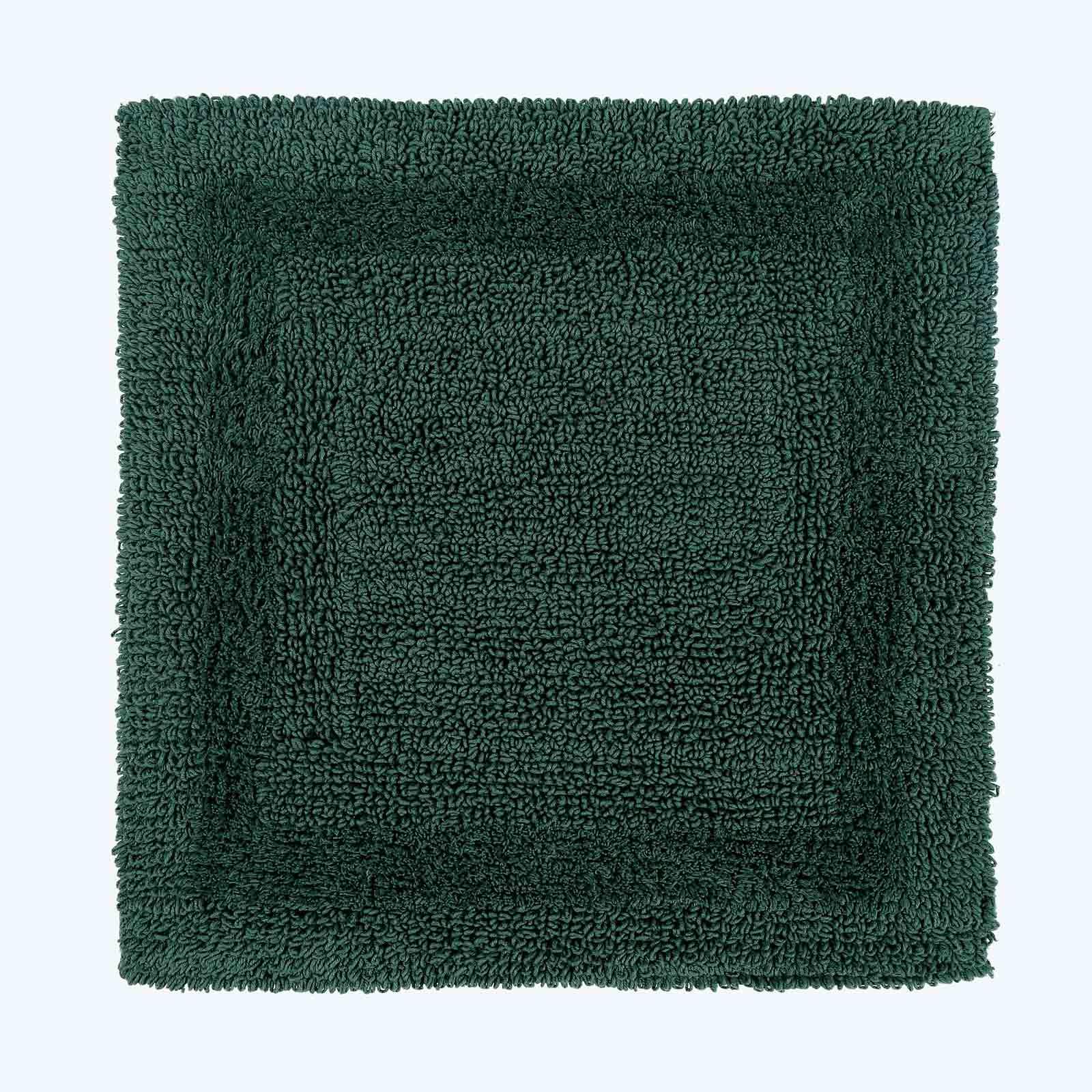 100% Cotton Luxury Reversible Square Shower Mat 50x50cm - Thick, Soft, Non-Slip - Picture 46 of 90