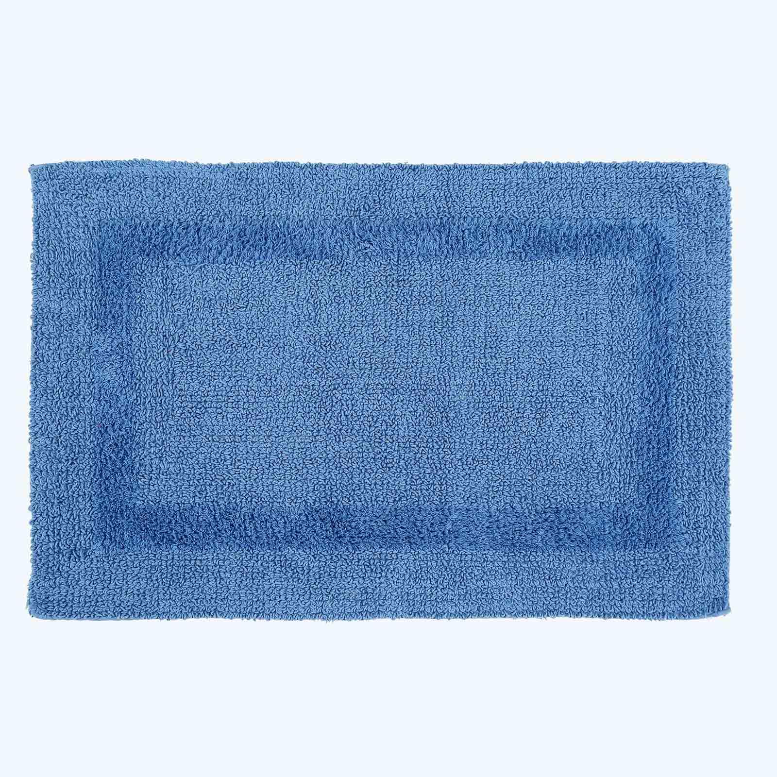 100% Cotton Luxury Reversible Bath Mat 50x80cm Thick, Soft Non-Slip Bathroom Rug - Picture 27 of 91