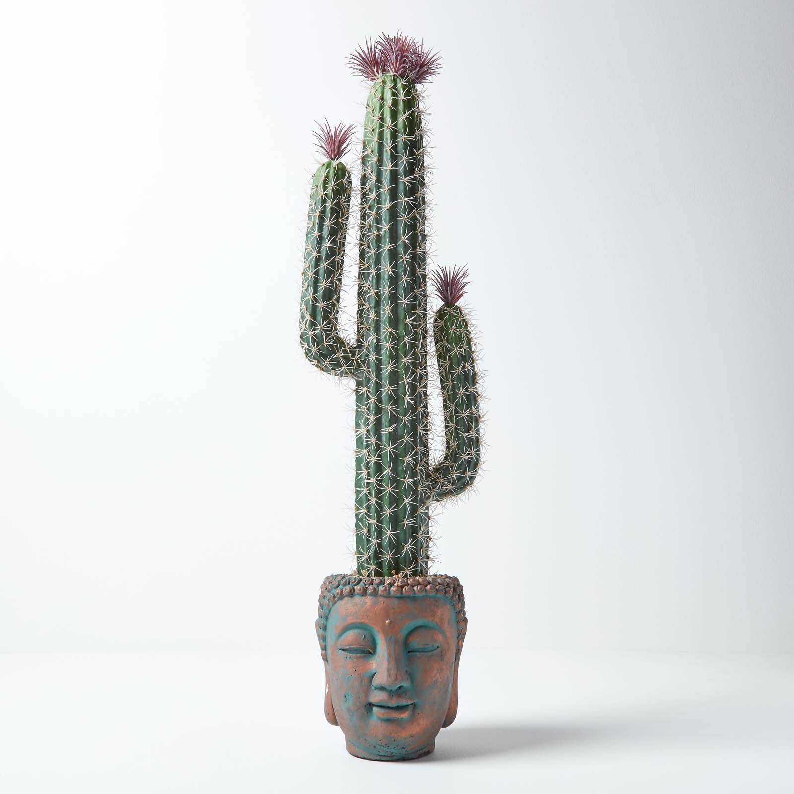 Artificial Succulent Plant Cactus/Cacti in Decorative Pot For Home/Office Décor - Picture 104 of 200