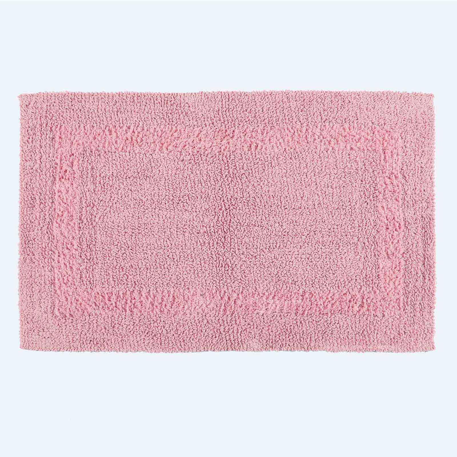 100% Cotton Luxury Reversible Bath Mat 50x80cm Thick, Soft Non-Slip Bathroom Rug - Picture 12 of 91