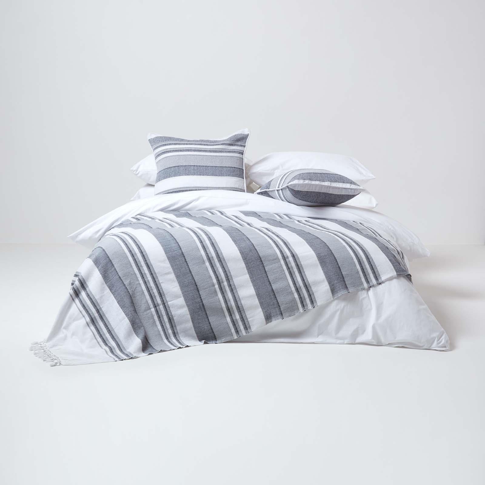 100% Cotton Morocco Striped Cushion Cover 18" x 18" and 24" x 24" - Picture 30 of 41
