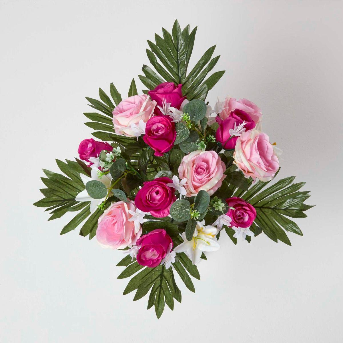 Artificial Fake Flowers Bouquet Arrangement Home Wedding Party Garden-Decor - Picture 7 of 38