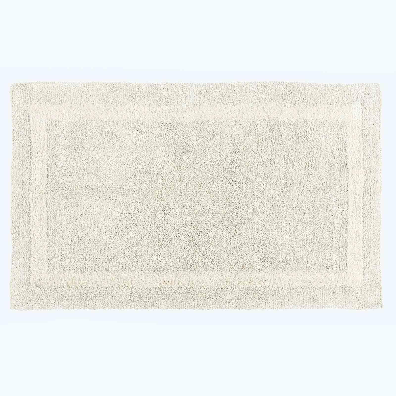 100% Cotton Luxury Reversible Extra Large Bath Mat 70x120cm Thick, Soft Non-Slip - Picture 31 of 90