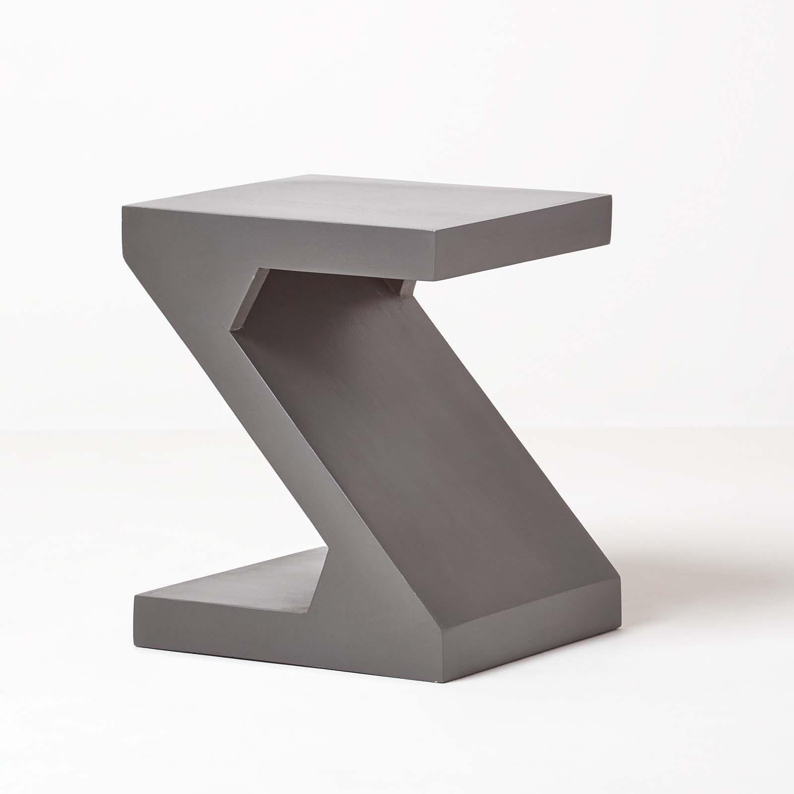 Dakota "Z" Shaped Side / End Table Handcrafted 100 Solid Mango Wood eBay