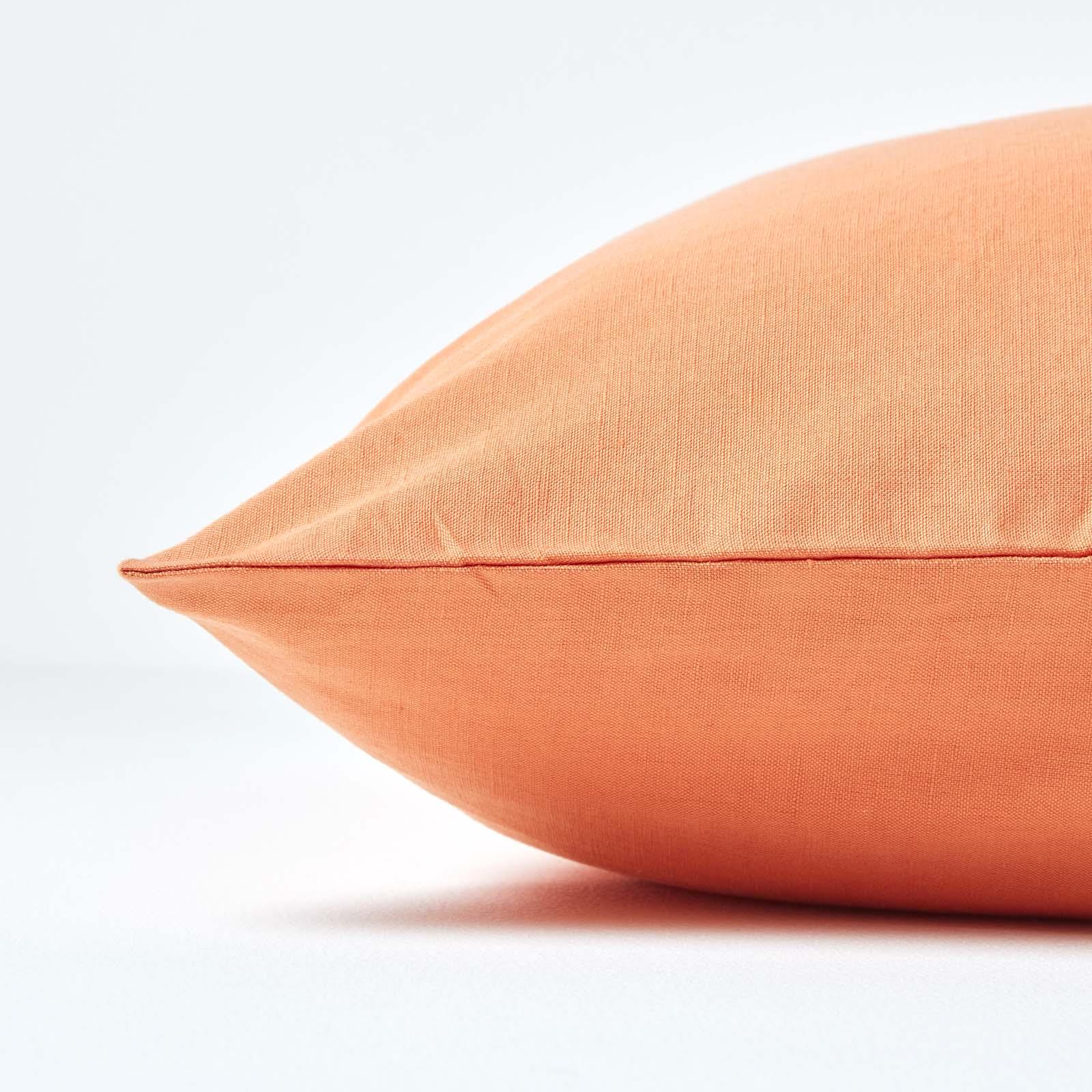 Luxury Cotton Linen Plain Soft Continental European Pillowcase - Picture 3 of 27