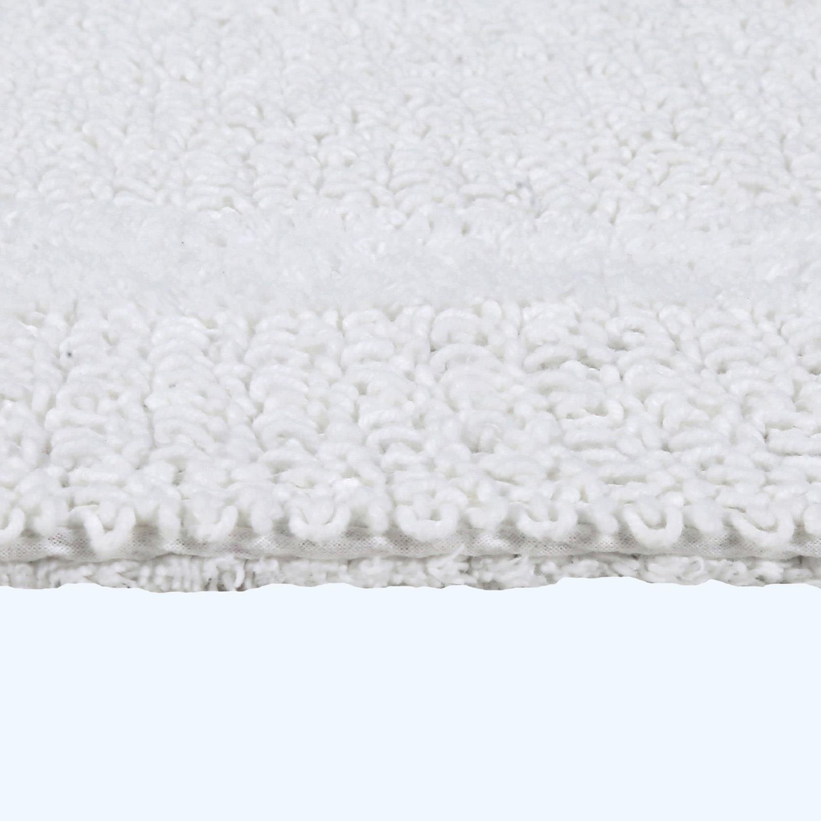 100% Cotton Luxury Reversible Extra Large Bath Mat 70x120cm Thick, Soft Non-Slip - Picture 89 of 90