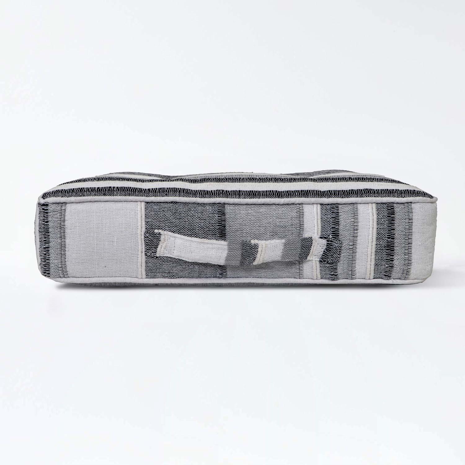 Morocco Striped Floor Cushion Outdoor Garden Dining Booster Seat Pads Square - Picture 24 of 49