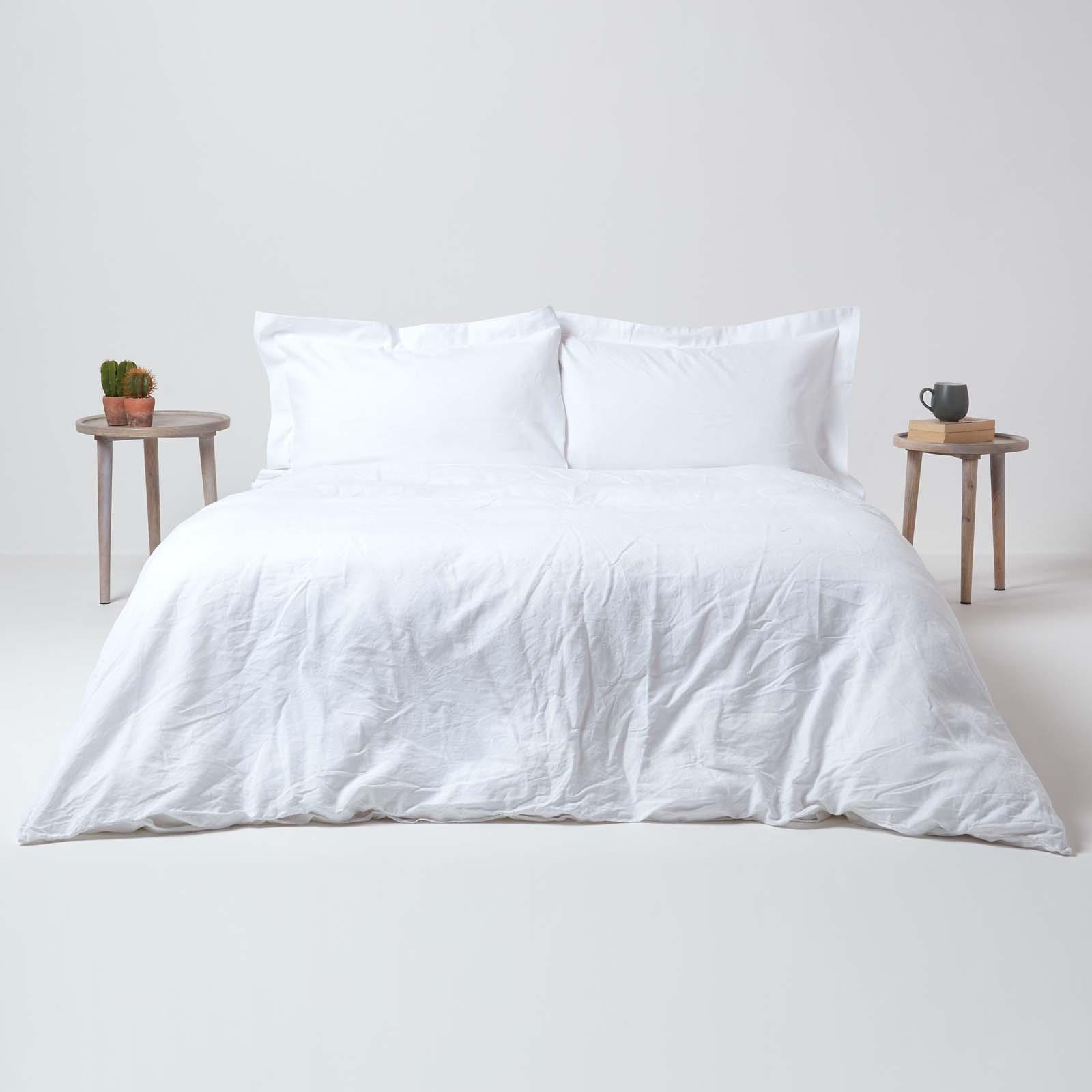 Luxury Soft Linen Plain Oxford/ Housewife Pillowcase Standard & King