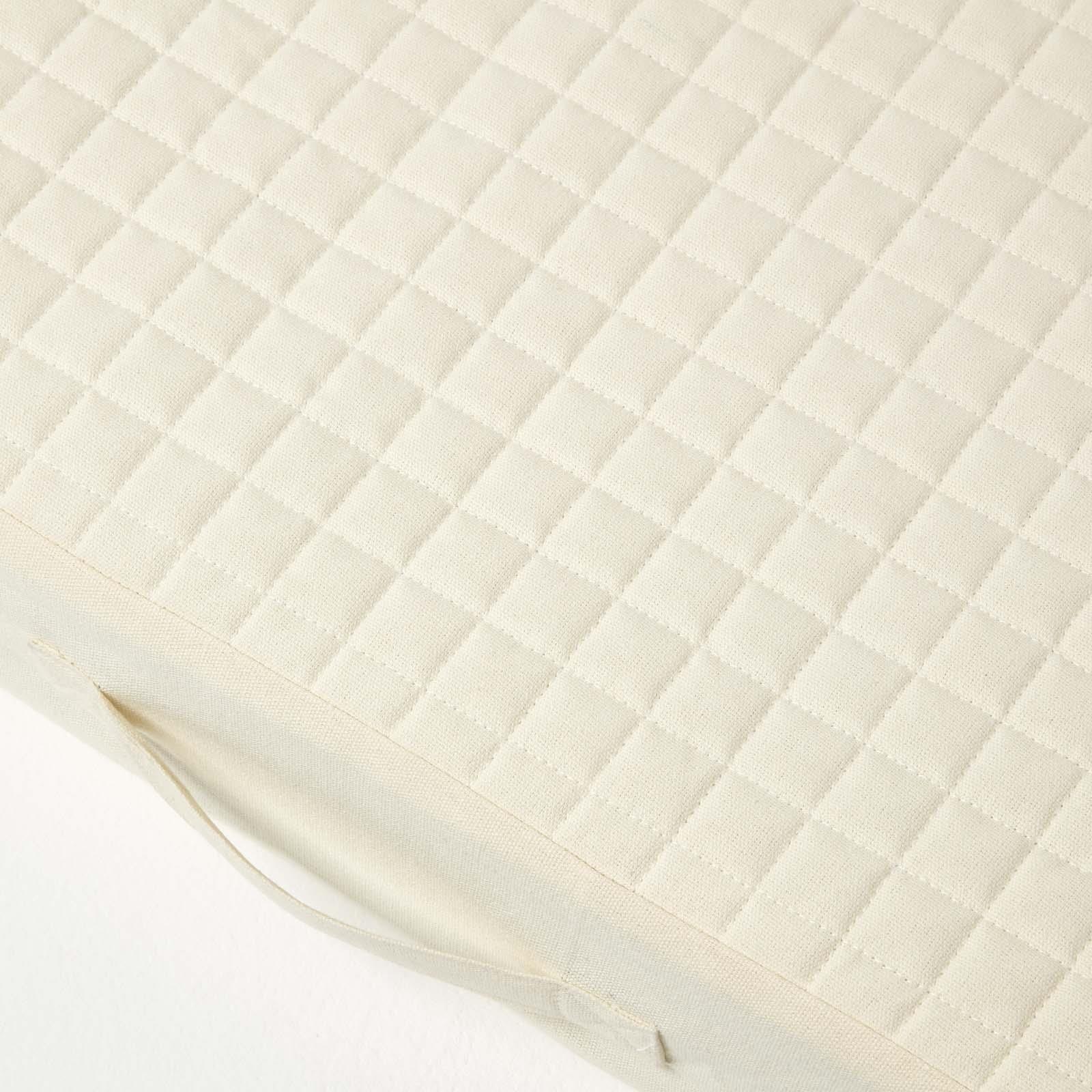 Quilted Armchair Booster Cushion with Removable Cover Firm Orthopaedic Foam - Picture 11 of 43
