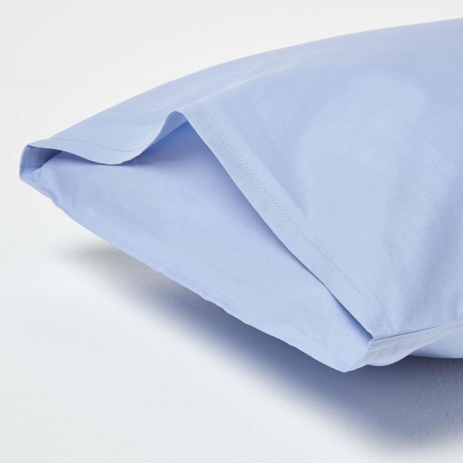 Funda Almohada Cama Cuna Algodón Egipcio 40 x 60 cm Par 200TC 400TC Equivalente - Imagen 3 de 31