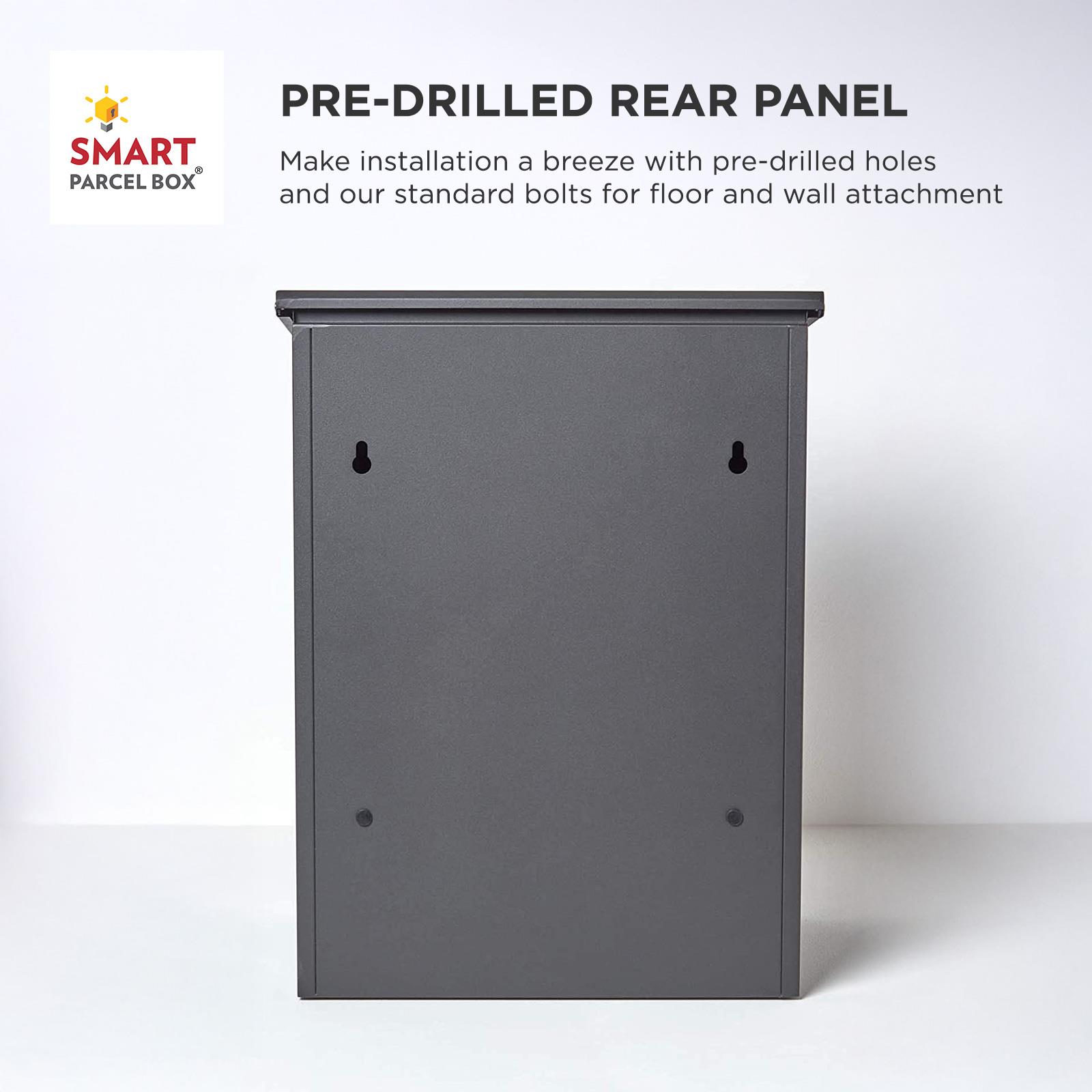 Medium Parcel Delivery Drop Box Lockable Home Storage Letter Post Box - Picture 36 of 64