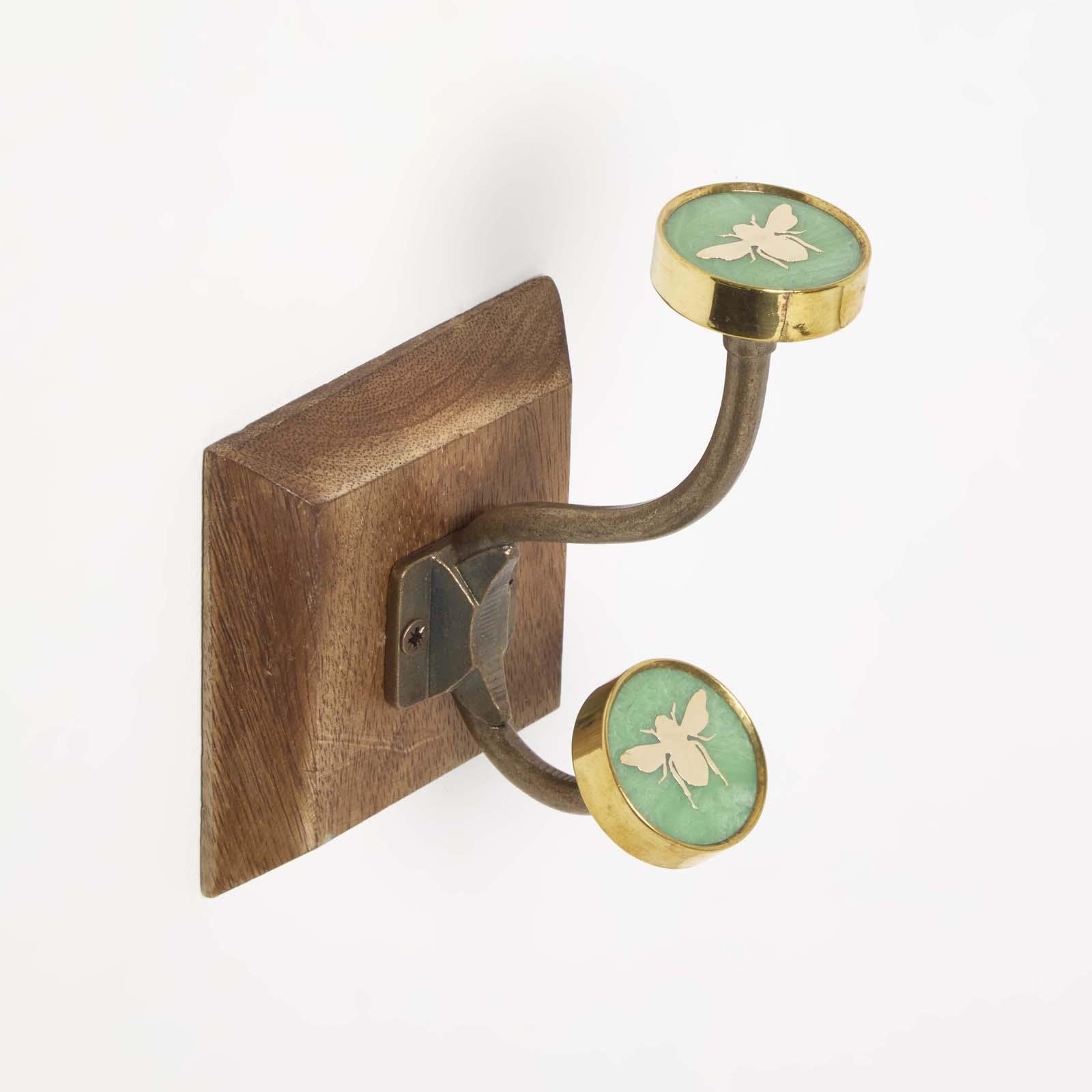 Wall Mounted Vintage style Decorative Coat Rack Hook Hangers with 2 and 4 Hooks - Picture 32 of 32