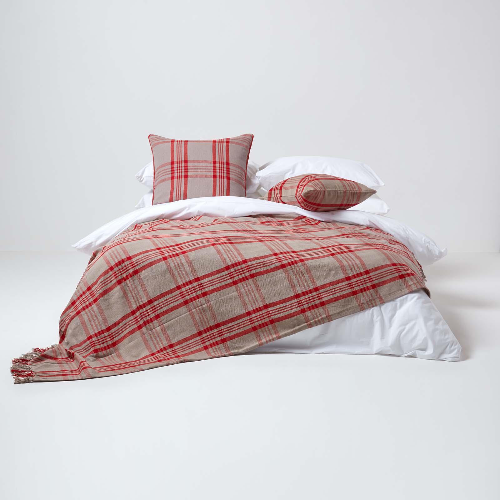 Tartan Check 100% Cotton and Polyester Sofa or Settee Cushion Covers Washable - Picture 18 of 50