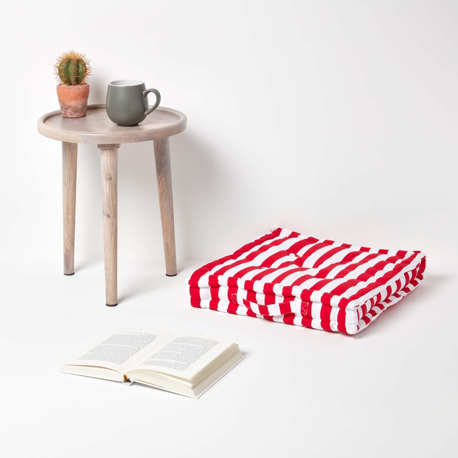 Thick & Thin Stripe Floor Cushion Seat Pad Riser Dining Chair Booster Cushion - Picture 45 of 55