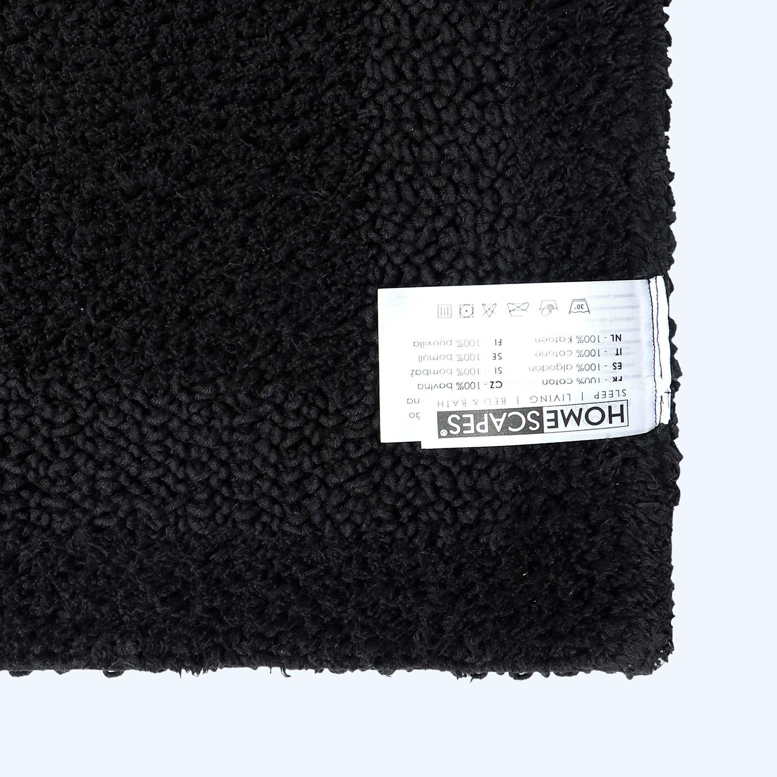 100% Cotton Luxury Reversible Bath Mat 50x80cm Thick, Soft Non-Slip Bathroom Rug - Picture 9 of 91