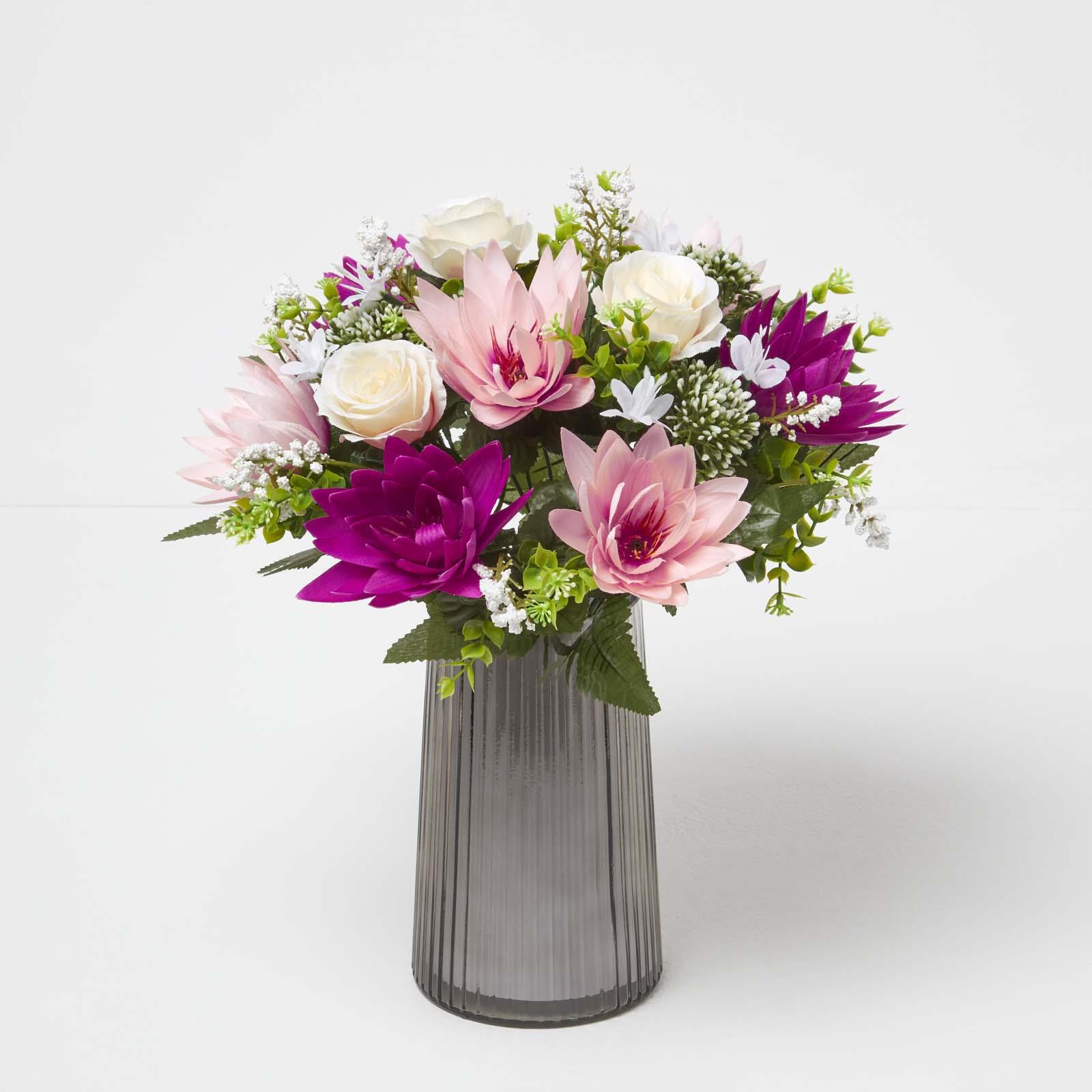 Artificial Fake Flowers Bouquet Arrangement Home Wedding Party Garden-Decor - Picture 33 of 38