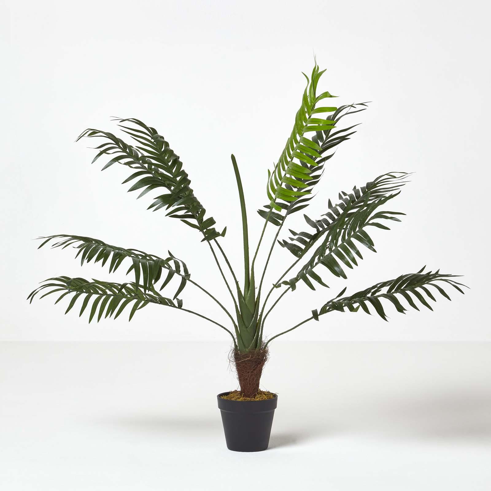 Artificial Palm Tree Plant Arrangement Indoor Home, Office Decor eBay