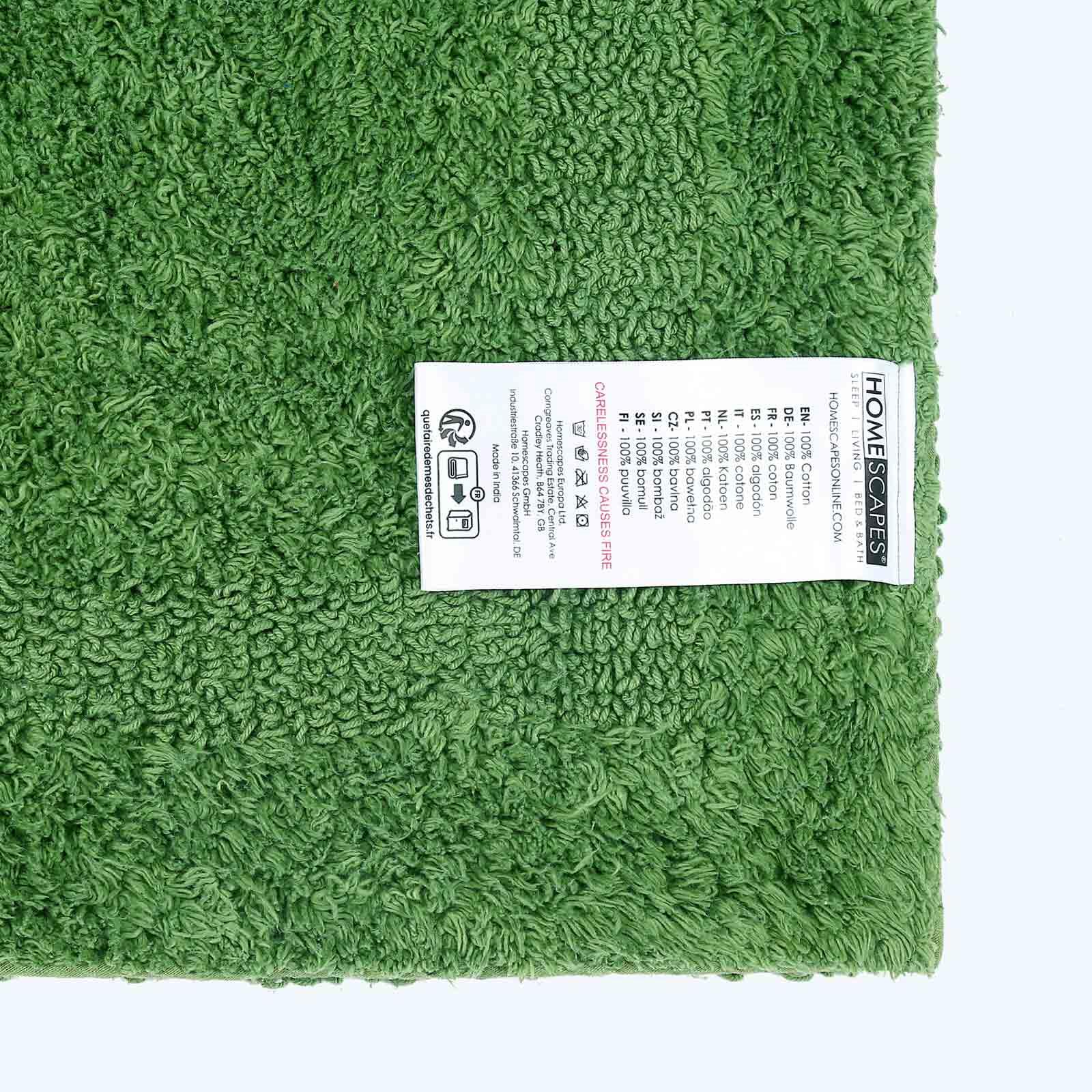 100% Cotton Luxury Reversible Extra Large Bath Mat 70x120cm Thick, Soft Non-Slip - Picture 18 of 90