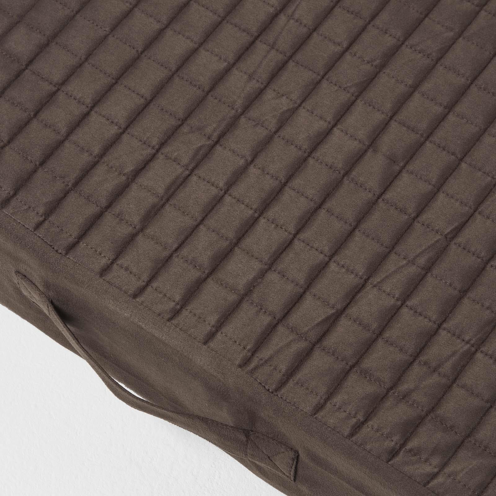 Quilted Armchair Booster Cushion with Removable Cover Firm Orthopaedic Foam - Picture 41 of 43