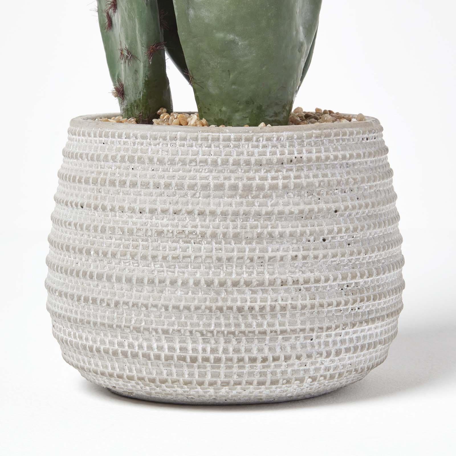 Artificial Succulent Plant Cactus/Cacti in Decorative Pot For Home/Office Décor - Picture 152 of 200