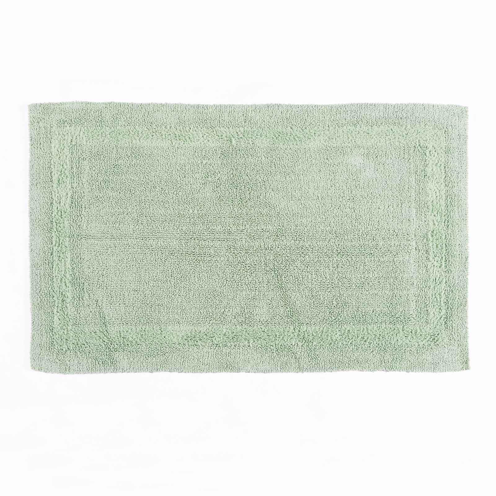 100% Cotton Luxury Reversible Bath Mat 50x80cm Thick, Soft Non-Slip Bathroom Rug - Picture 82 of 91