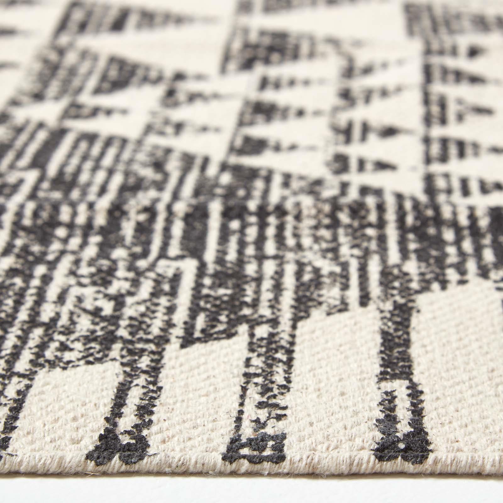 Handwoven Hallway Runner 100% Cotton Hall Rug Multicolour Geometric Printed - Picture 10 of 41